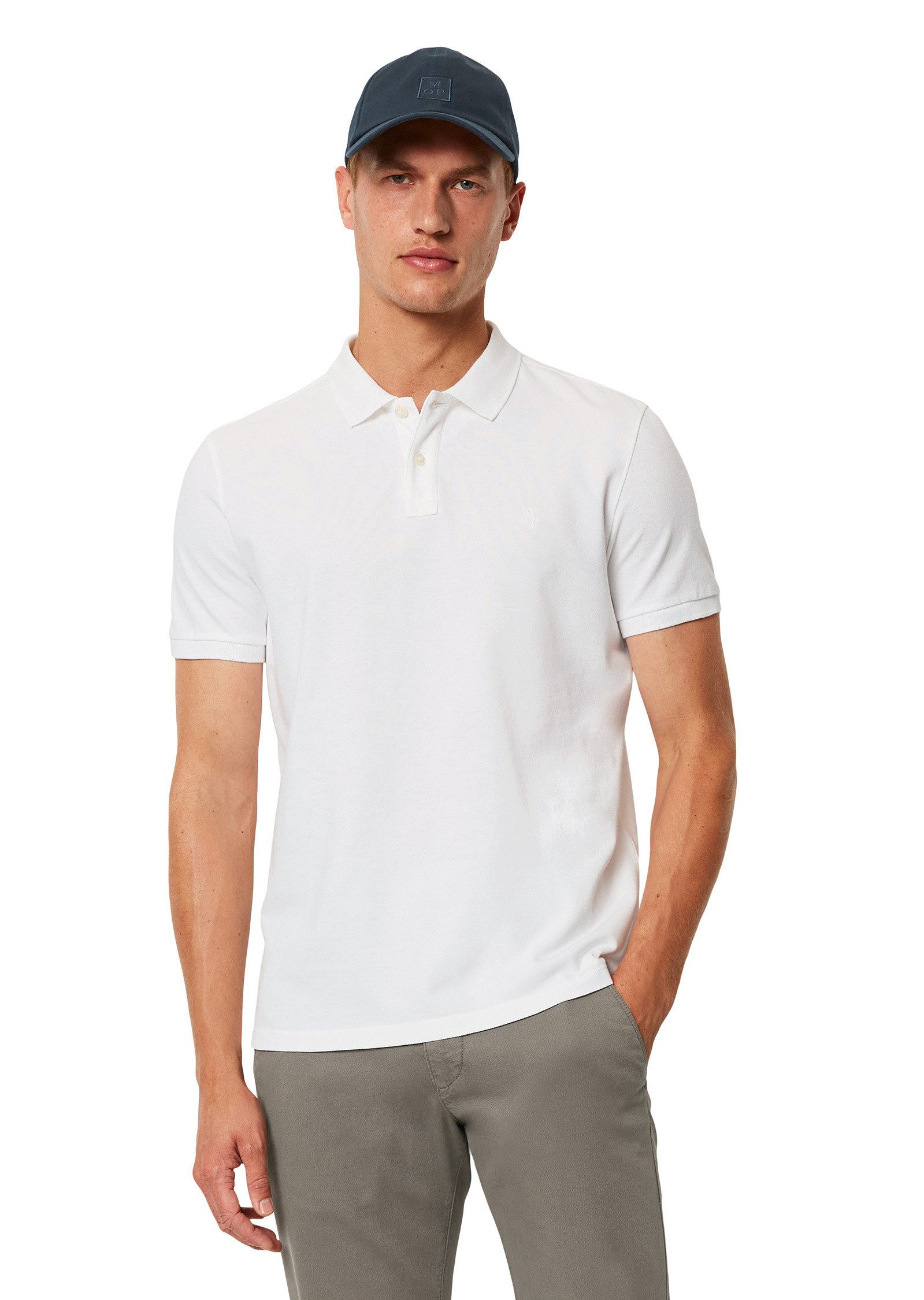 Marc O'Polo Poloshirt aus Bio-Baumwolle günstig online kaufen