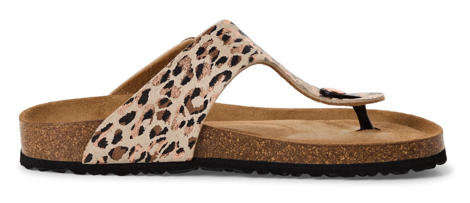 Tamaris Zehentrenner Sommerschuh, Schlupfschuh mit angenehmen Zehensteg