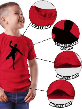 Shirtracer T-Shirt Handball Wurf (1-tlg) Kinder Sport Kleidung