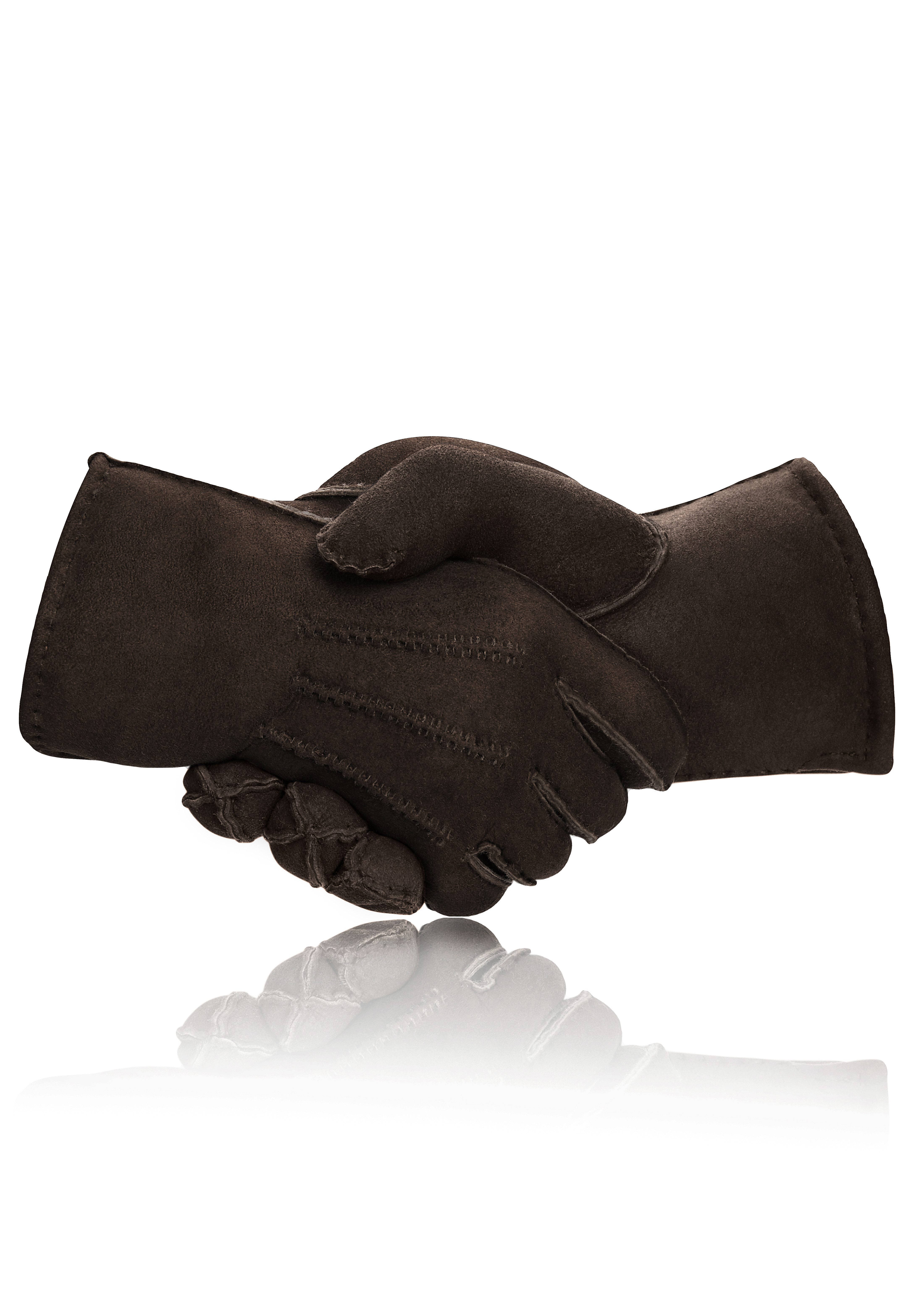 PEARLWOOD Lederhandschuhe NORTH (1 Paar) warm gefüttert, Ziernähte, Tempera günstig online kaufen