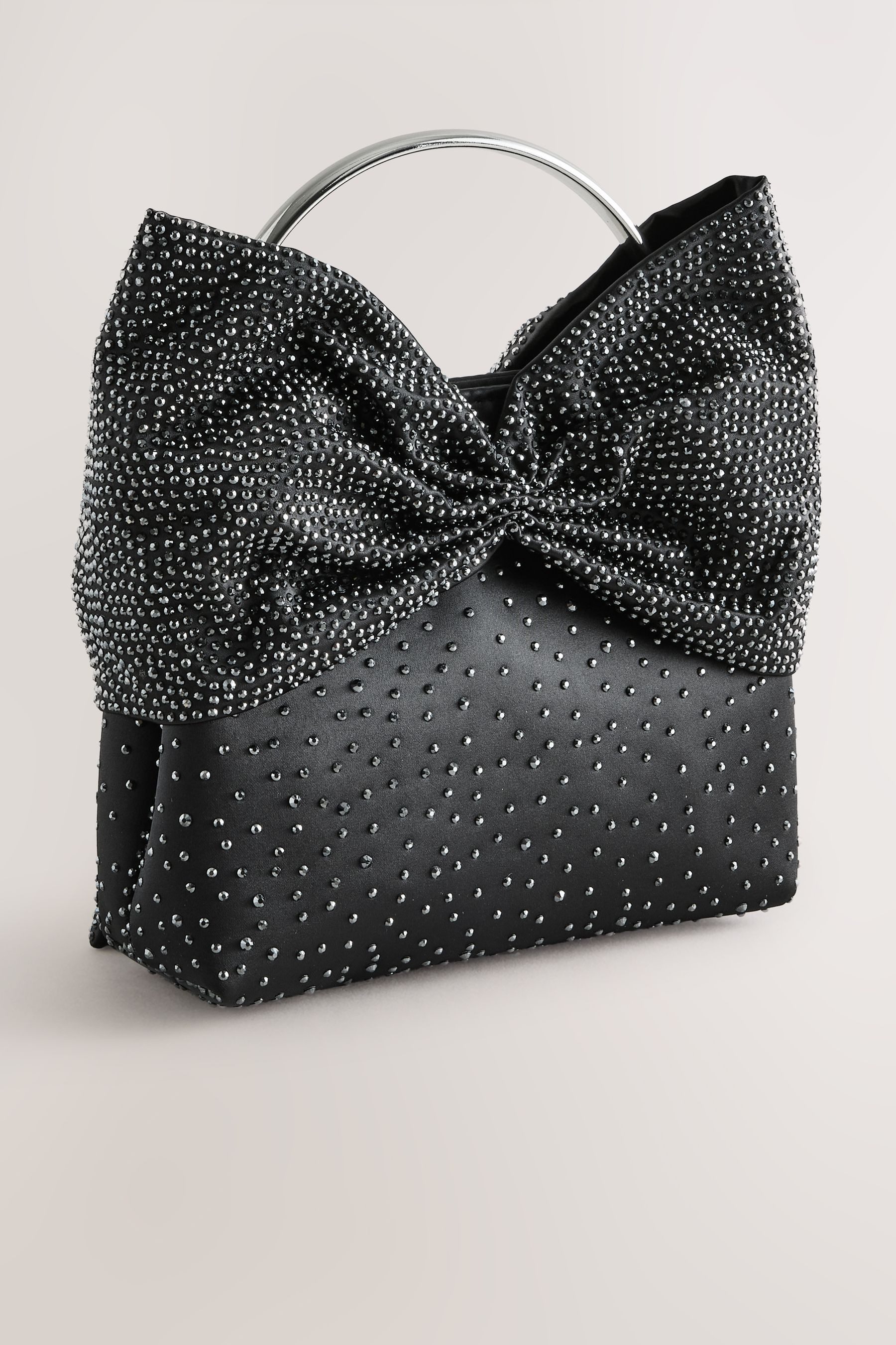 Next Handtasche Handtasche mit Schleife aus Satin (1-tlg) günstig online kaufen