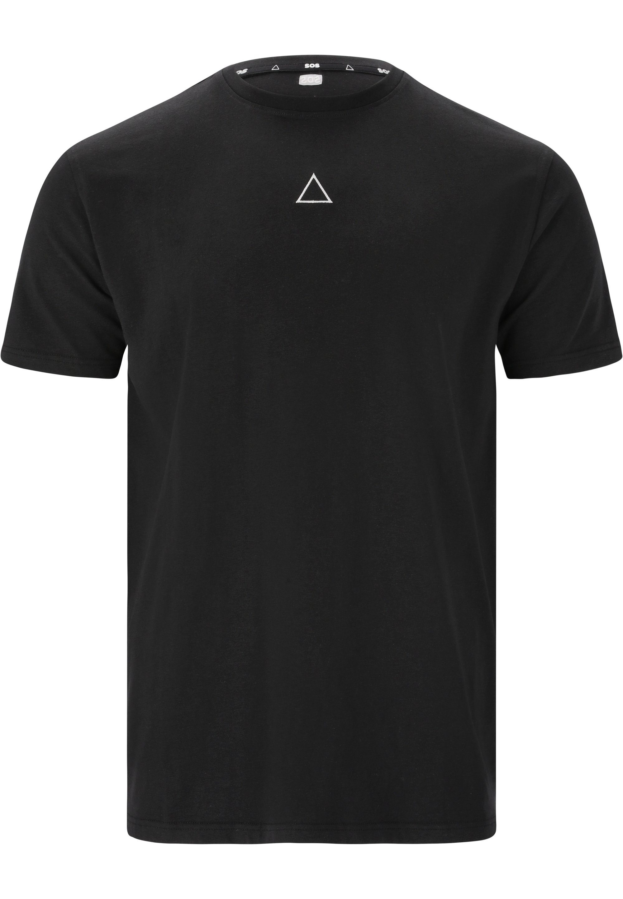 SOS T-Shirt Kobla (1-tlg) mit aufgesticktem Markenlogo auf der Front | 