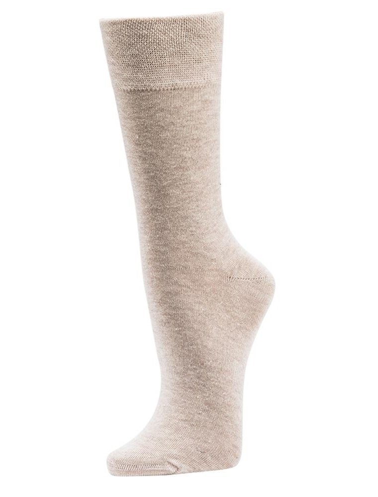 Wowerat Basicsocken mit Bio Baumwolle Organic Damen Herren Biosocken Socken beige