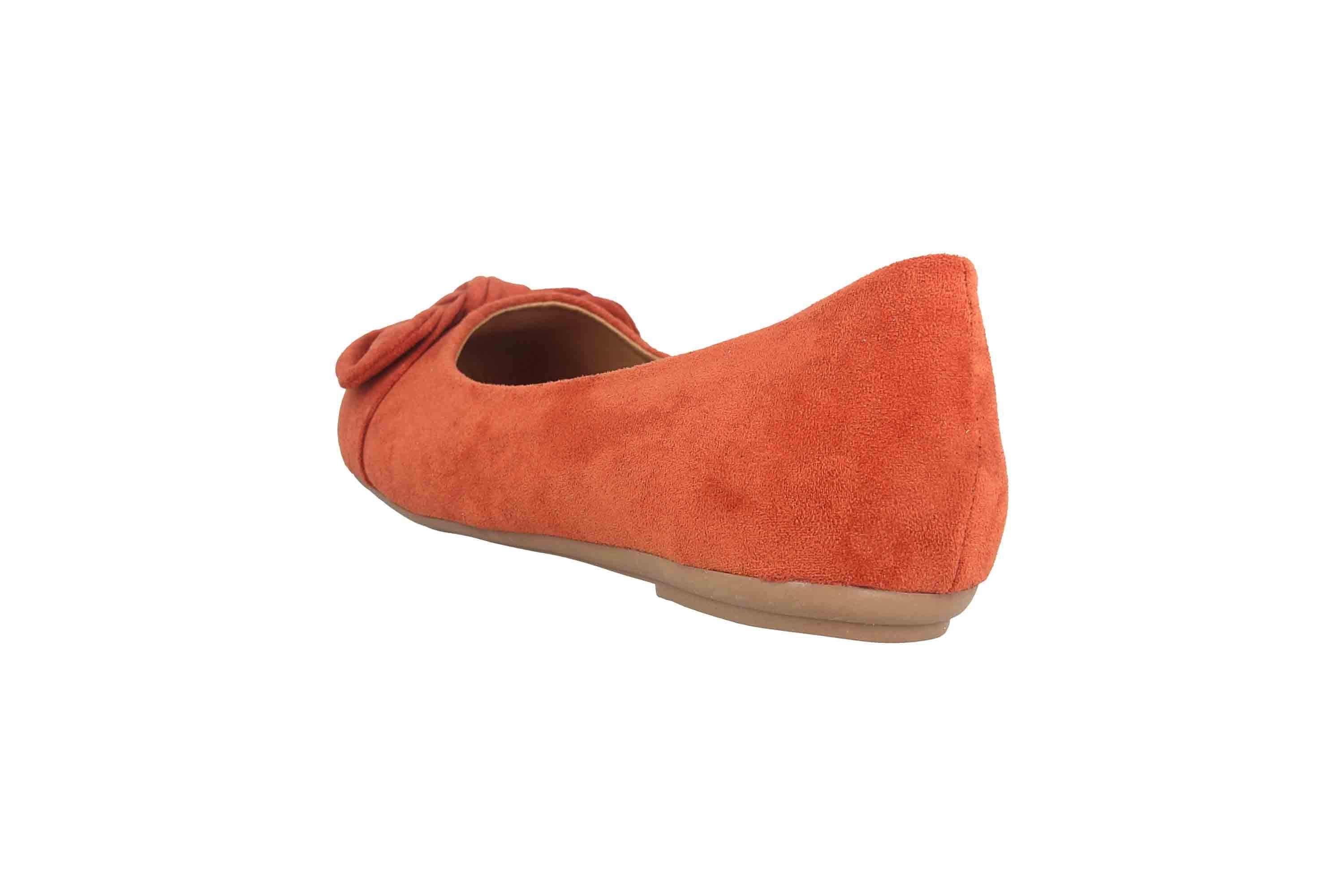 Fitters Footwear 2.589647 Rust Ballerina