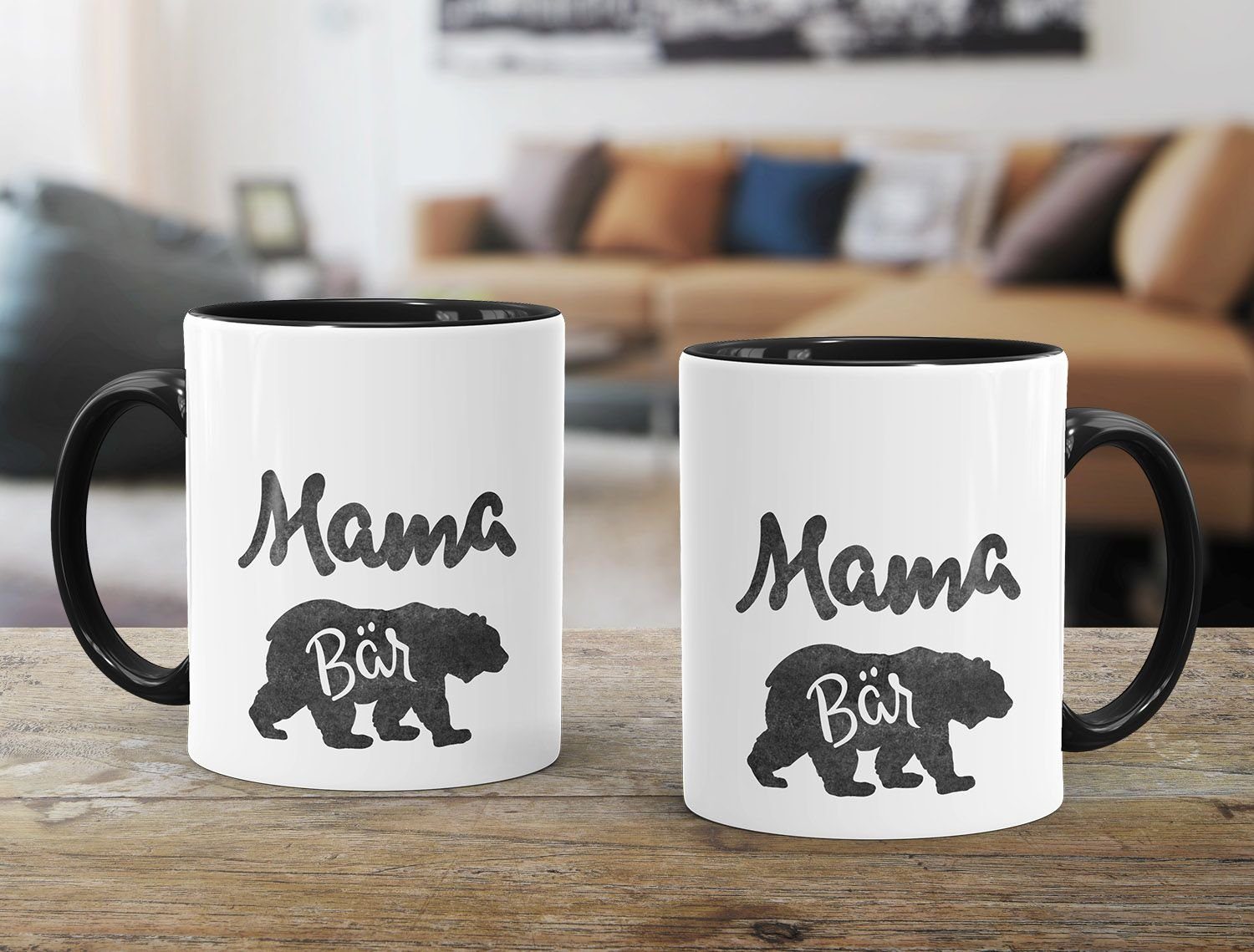 MoonWorks Tasse Kaffee-Tasse [object Object] Bär MoonWorks®, Keramik