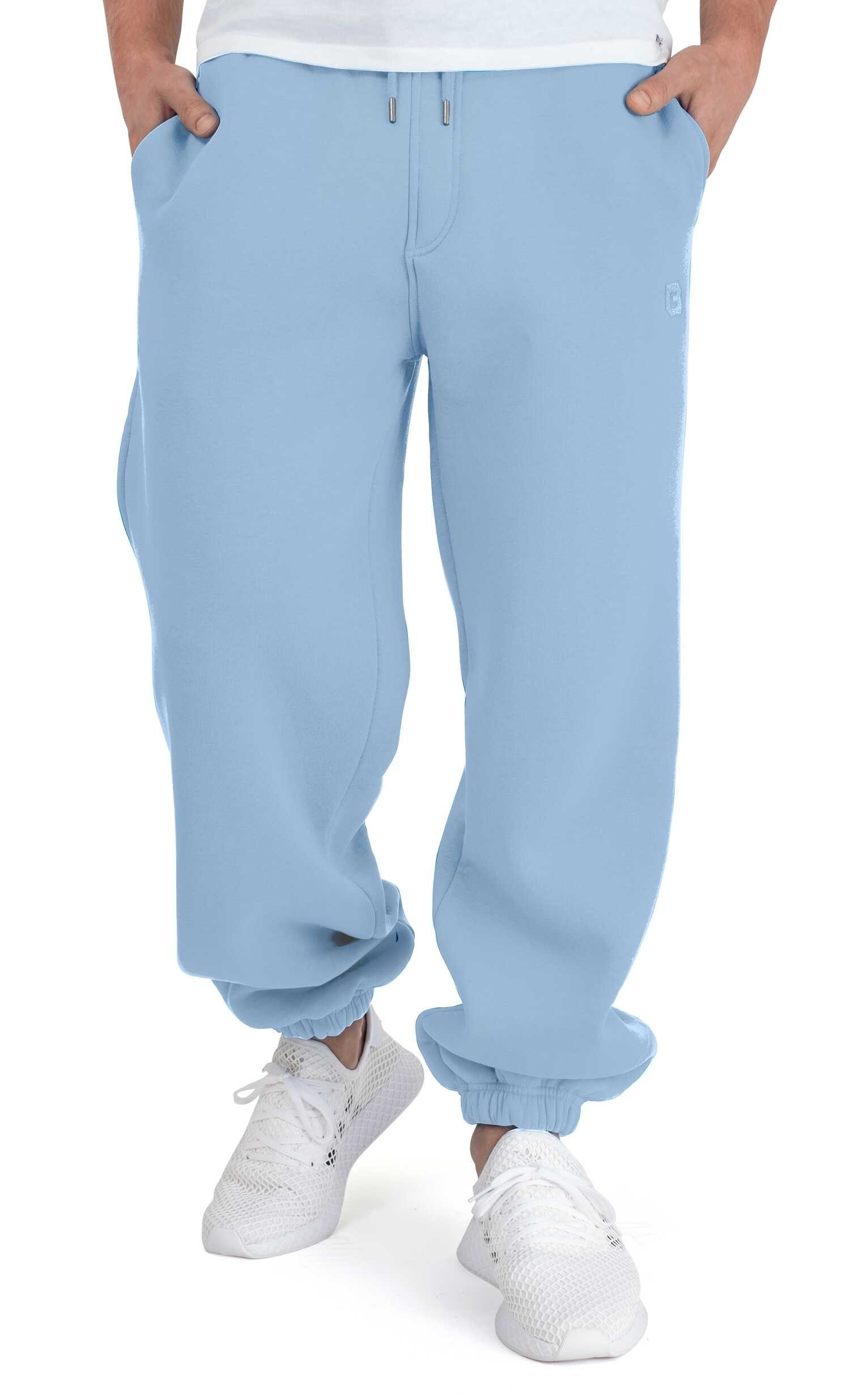 Jogginghose BACKSPIN Basic Hellblau Sportswear