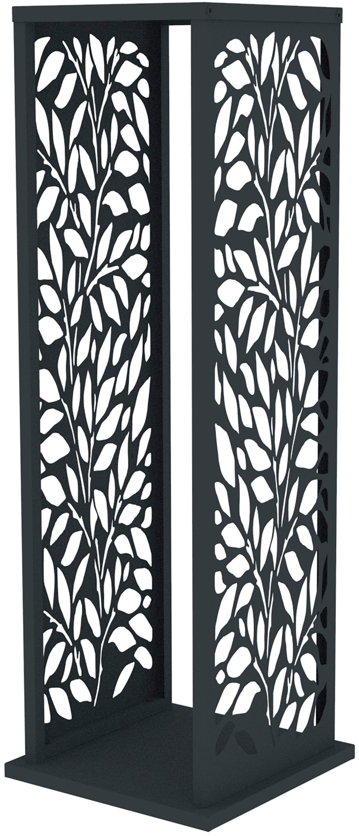 WESTMANN Kaminholzregal Luma Flow, BxTxH:37,5x37,5x112 cm