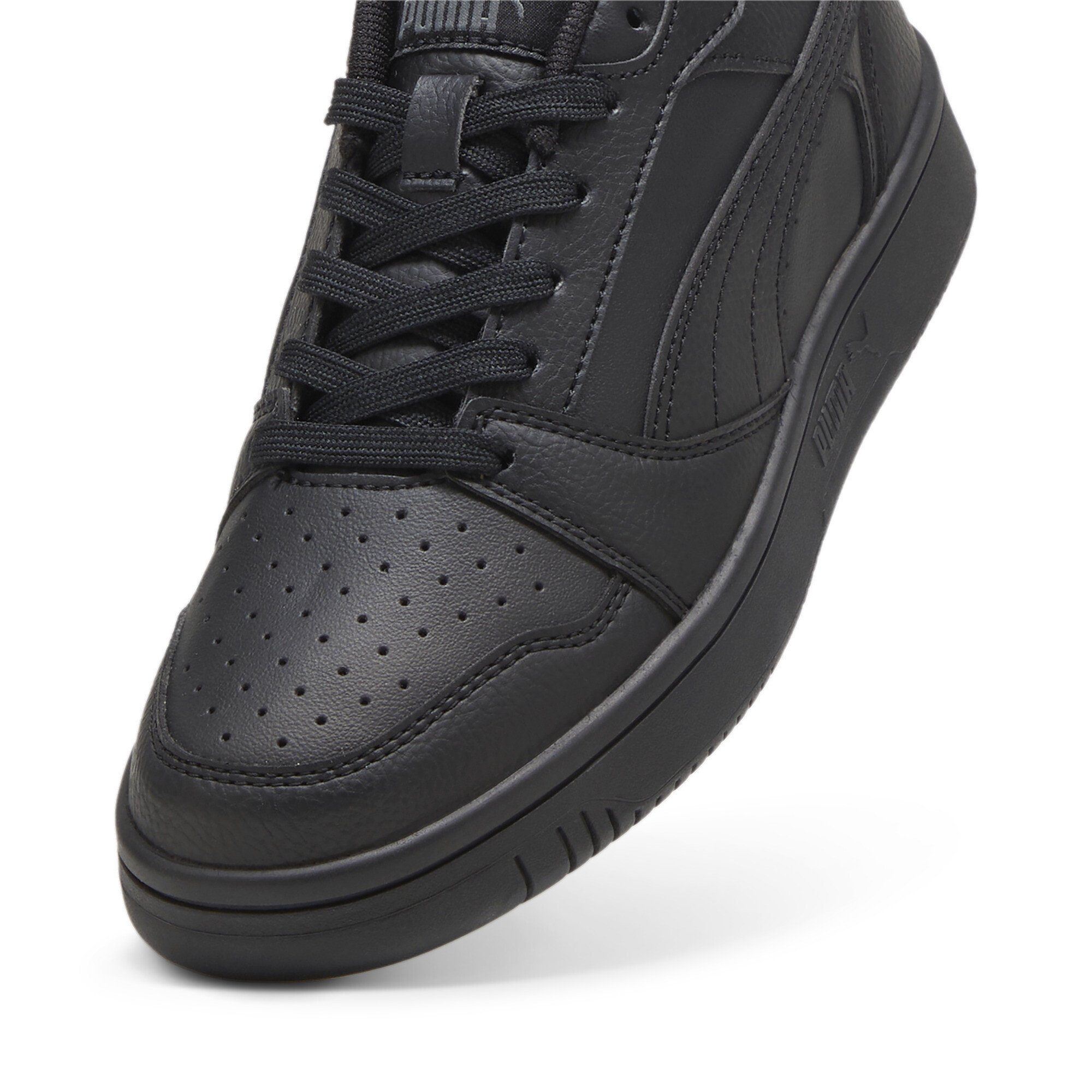 Black Rebound Sneakers Jugendliche Gray PUMA Sneaker Lo V6 Shadow