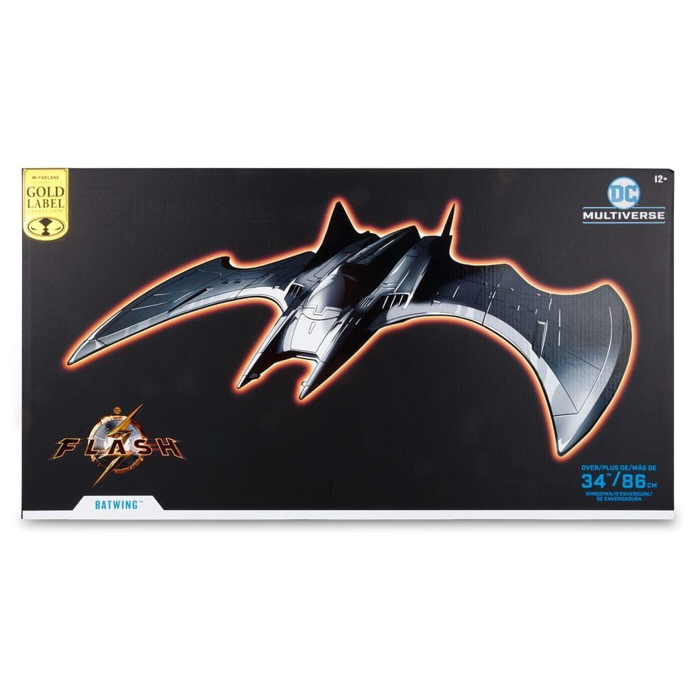 McFarlane Toys Actionfigur McFarlane DC Multiverse The Flash Movie Batwing (Gold Label) Fahrzeug