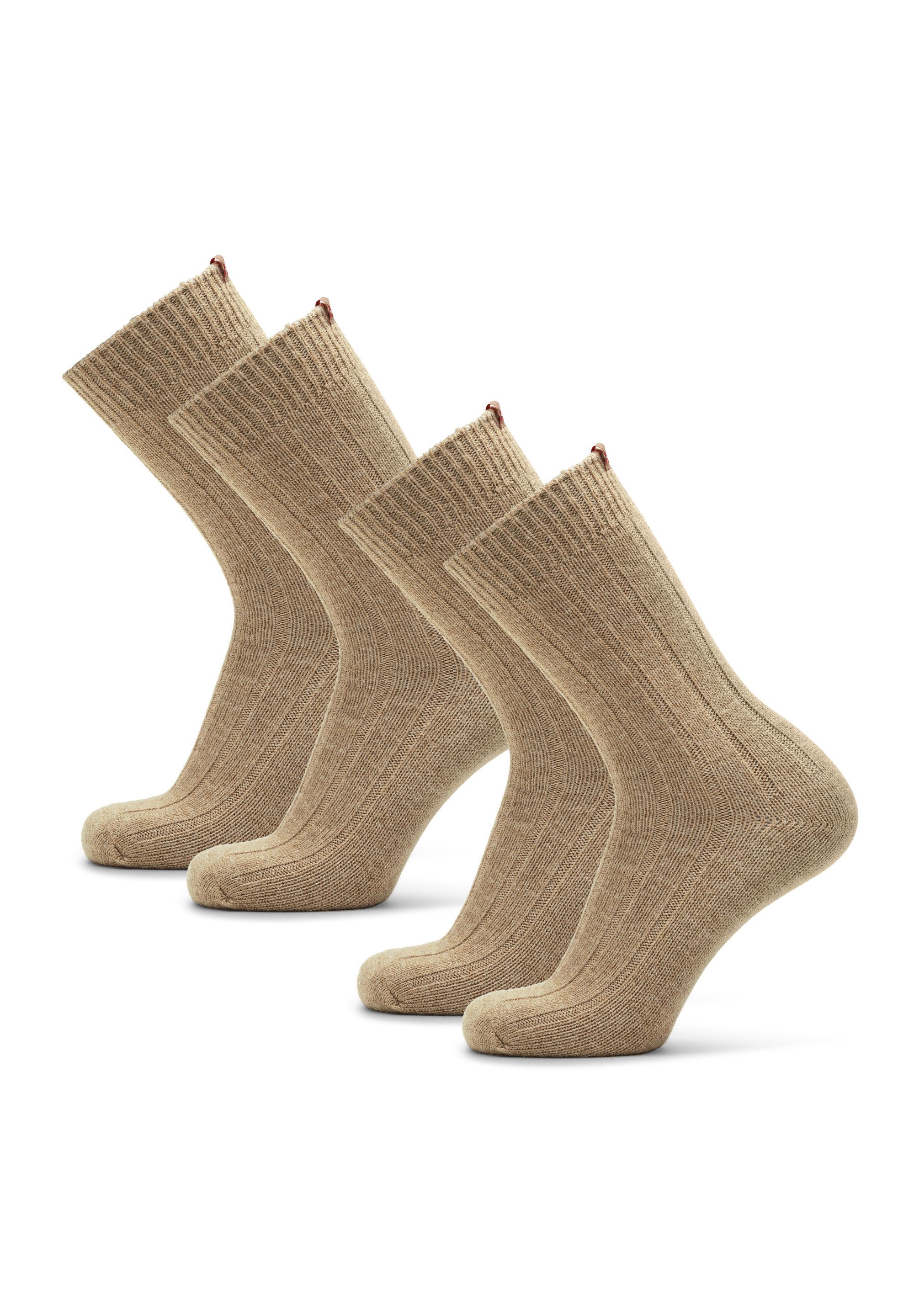 DANISH ENDURANCE Basicsocken Alpaca Wool 2 Paar kuschelige Alpaka-Socken – warme Thermosocken Unisex