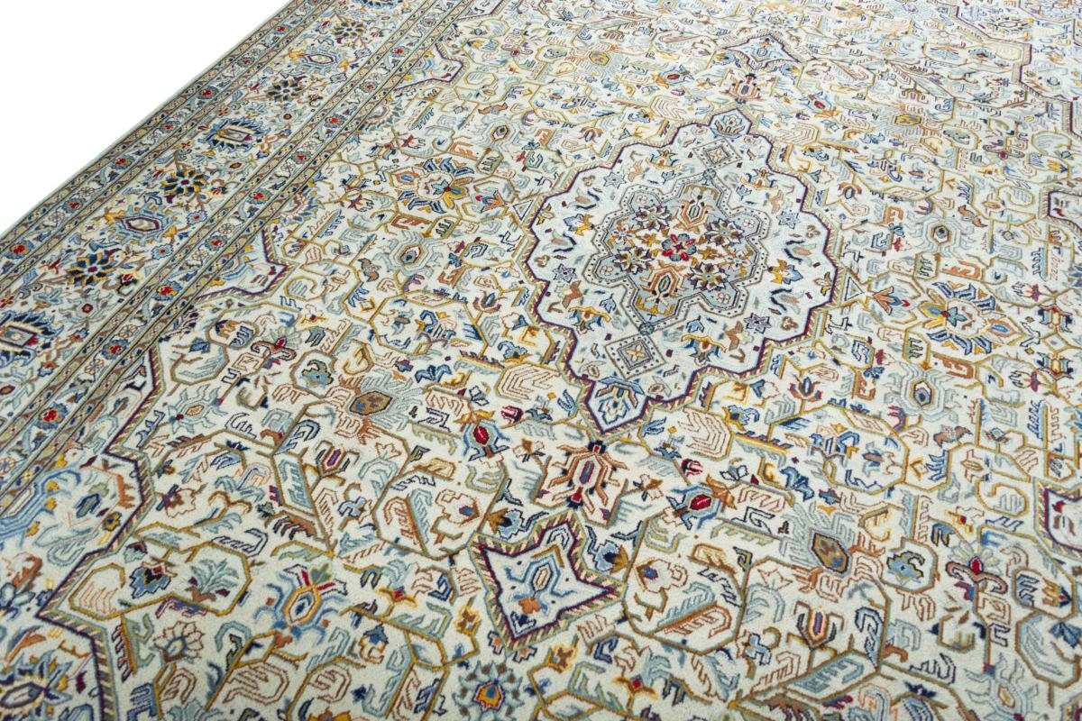 Orientteppich Keshan 270x398 Handgeknüpfter Orientteppich rechteckig, mm Nain Trading, 12 Perserteppich, Höhe: 