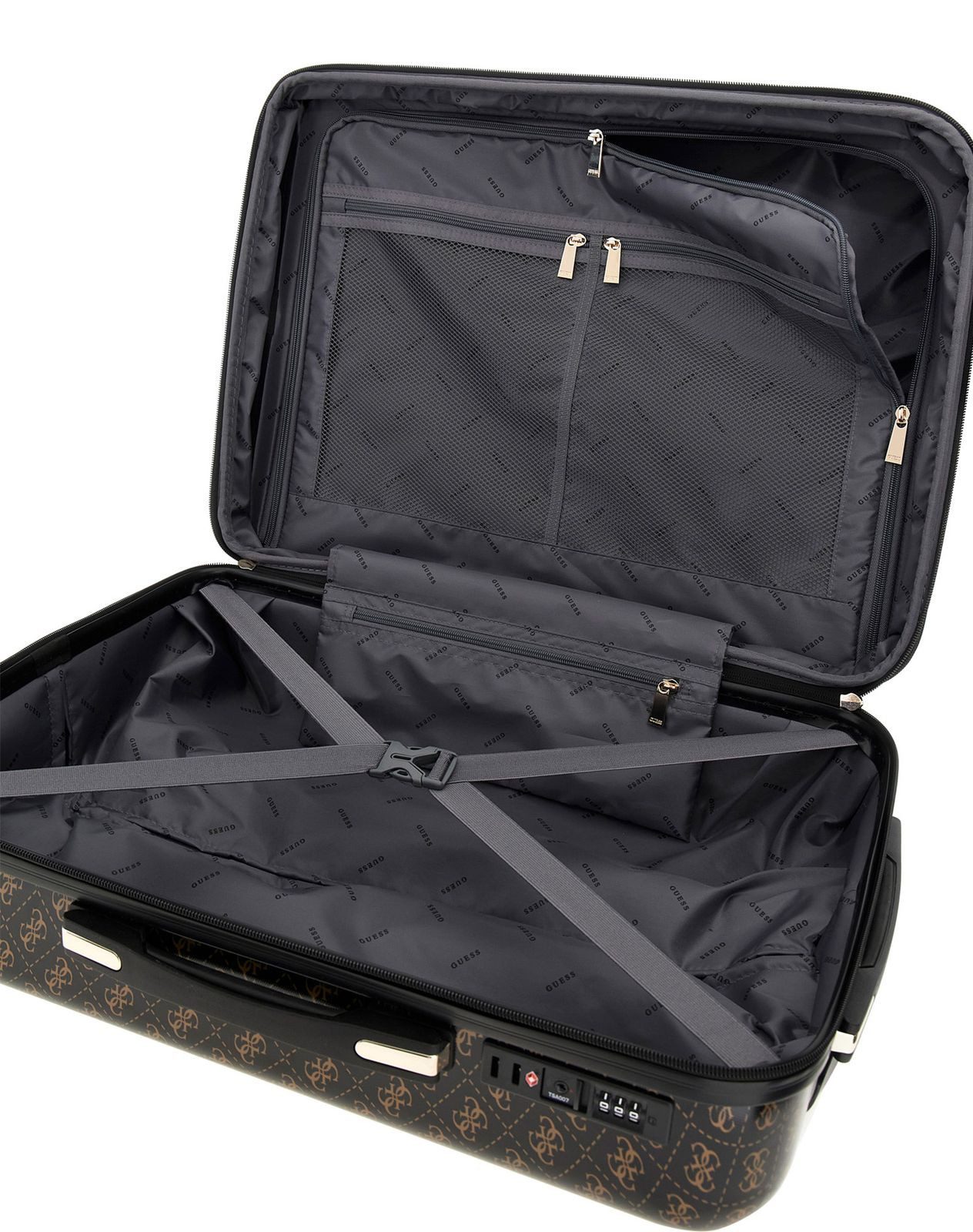 Guess Hartschalen-Trolley 22 In 8-Wheeler Exp., 4 Rollen