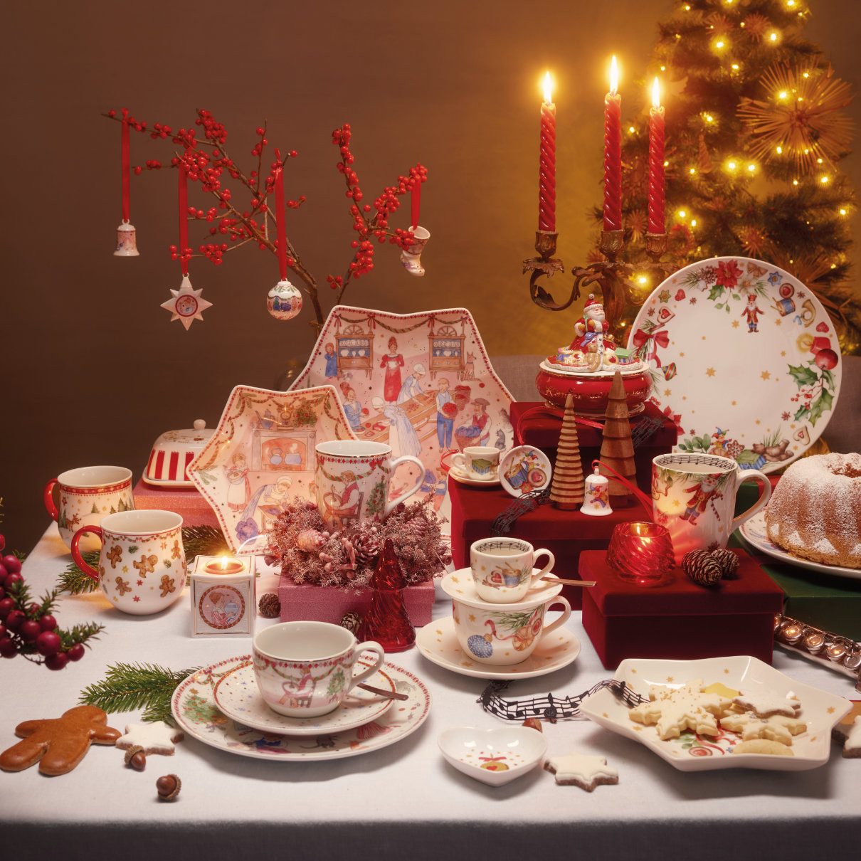 Hutschenreuther Speiseteller Jahresartikel Weihnachten 2026 Weihnachtsgeschirr, 22 cm
