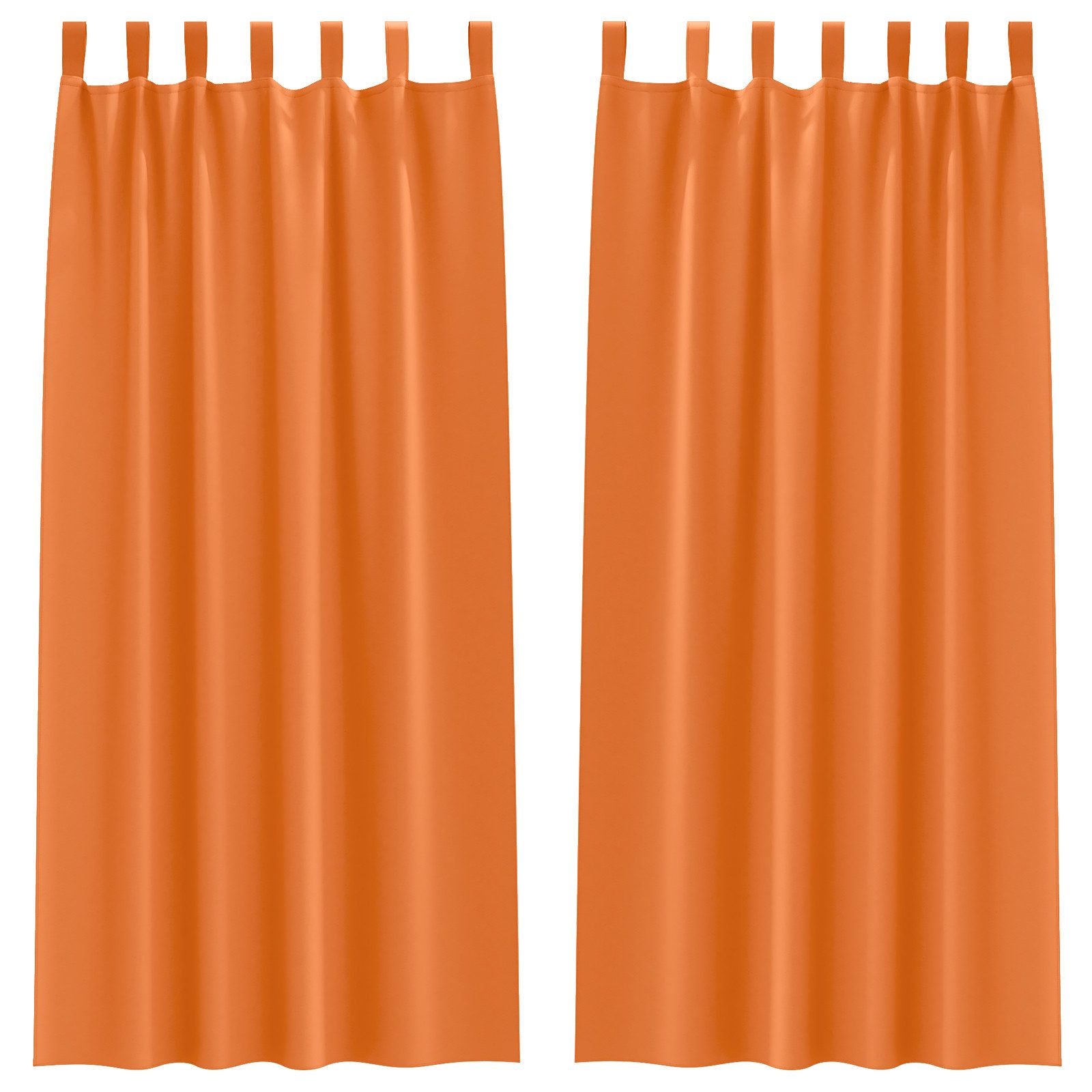 vidaXL Vorhang Vorhänge 2 pcs Leuchtendes günstig online kaufen
