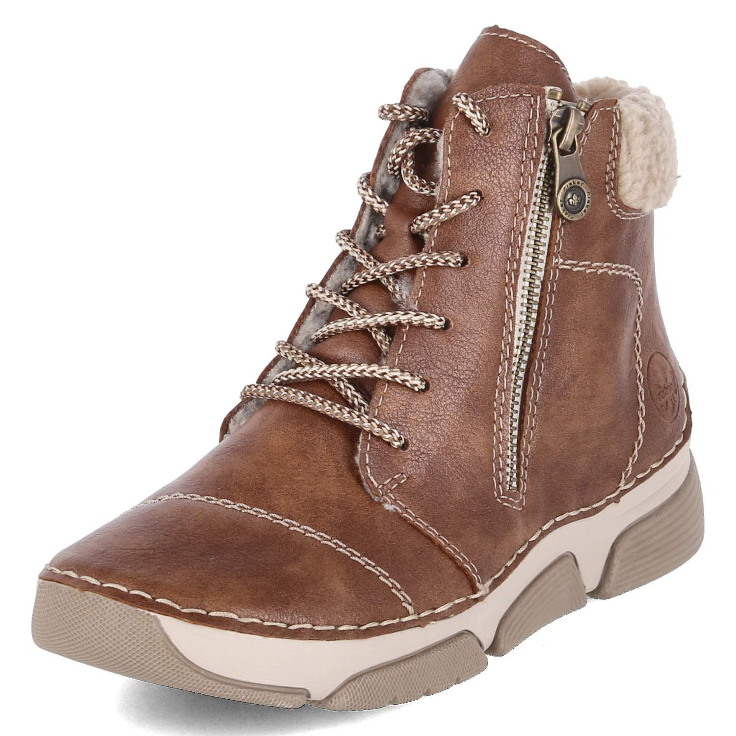 Rieker Rieker 45931-24 Damen Kunstleder braun Winterstiefel günstig online kaufen