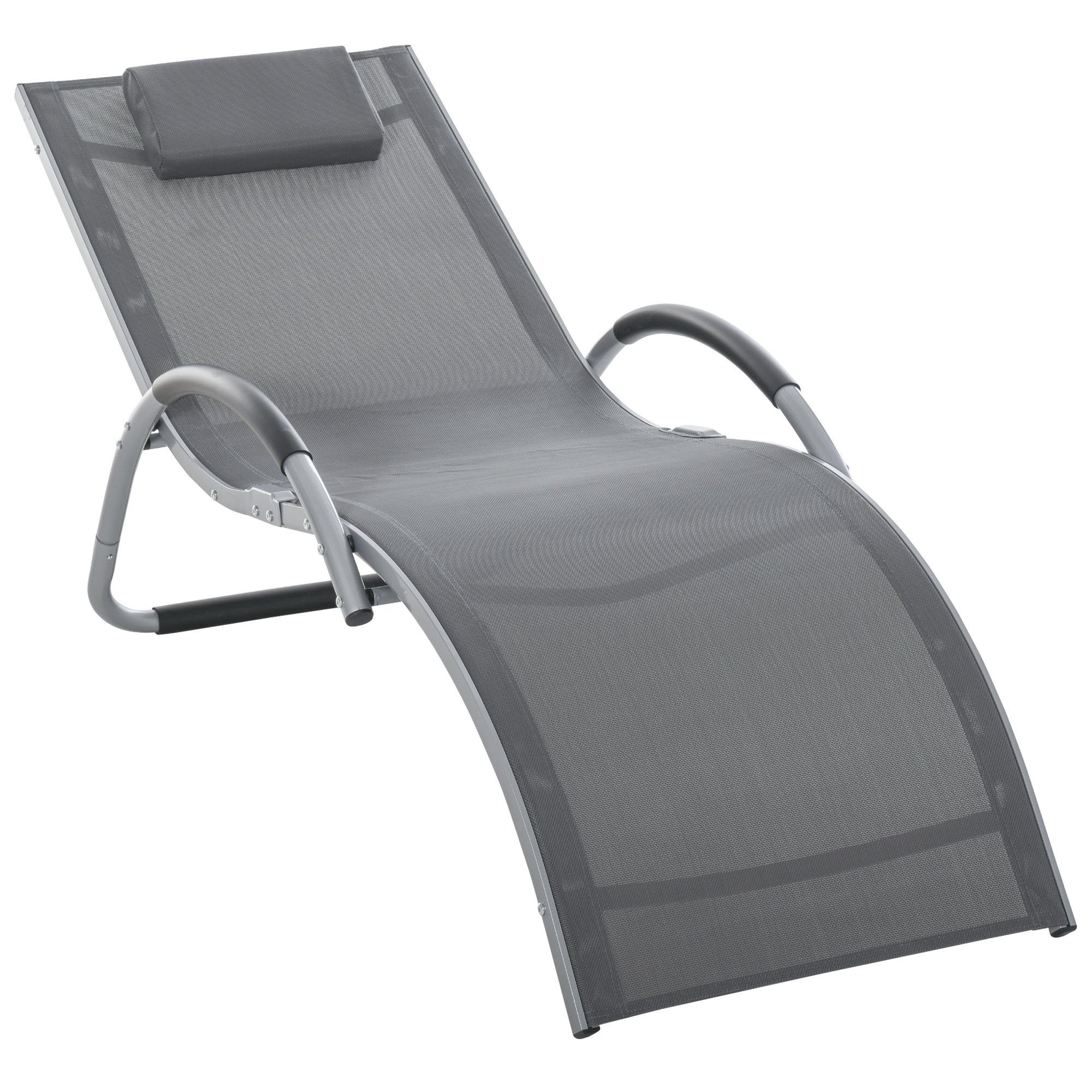 Gartenliege Mit Kissen Sonnenliege ergonomisch