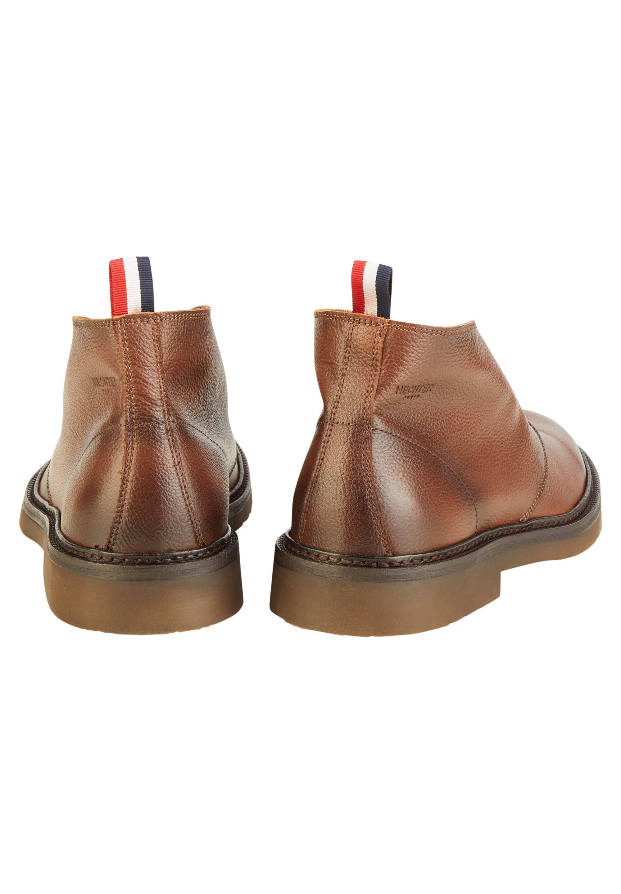 HECHTER PARIS Bootsschuh Zuglasche mit Markenstreifen am Schaft