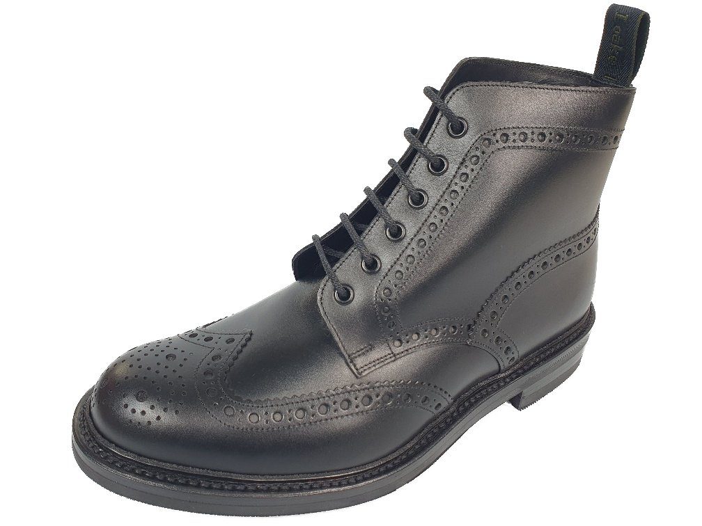 Loake Loake-Bedale-black Schnürboots
