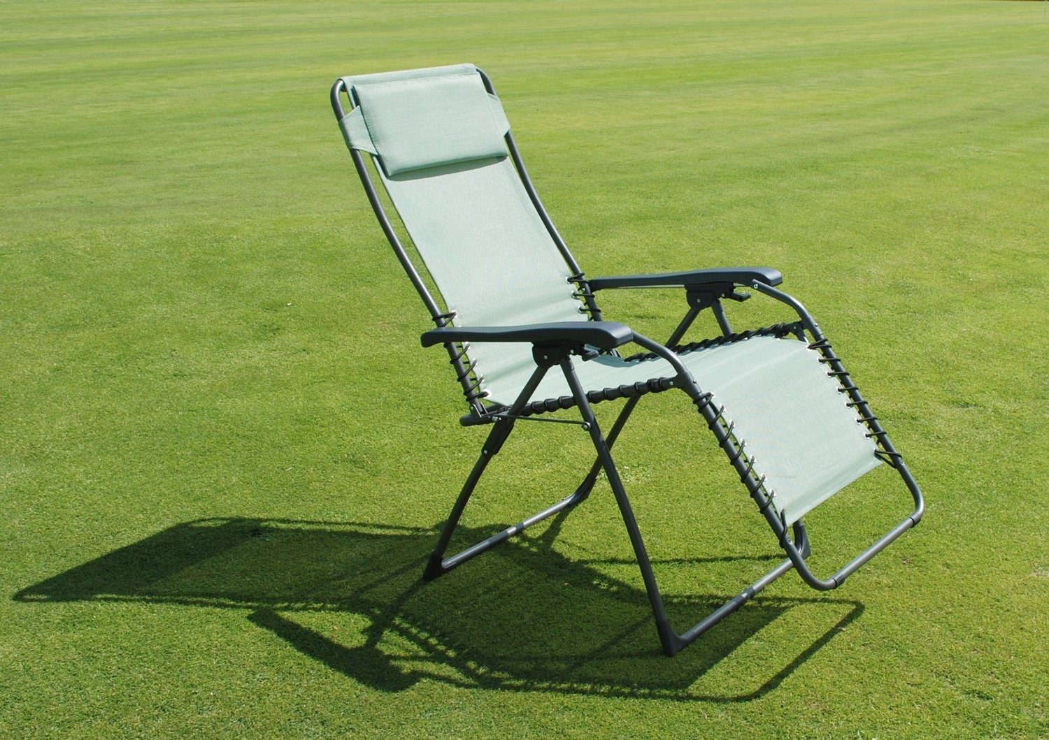 Sungörl Gartenliege Liegestuhl PROMO, Anthrazit, Olivgrün, günstig online kaufen