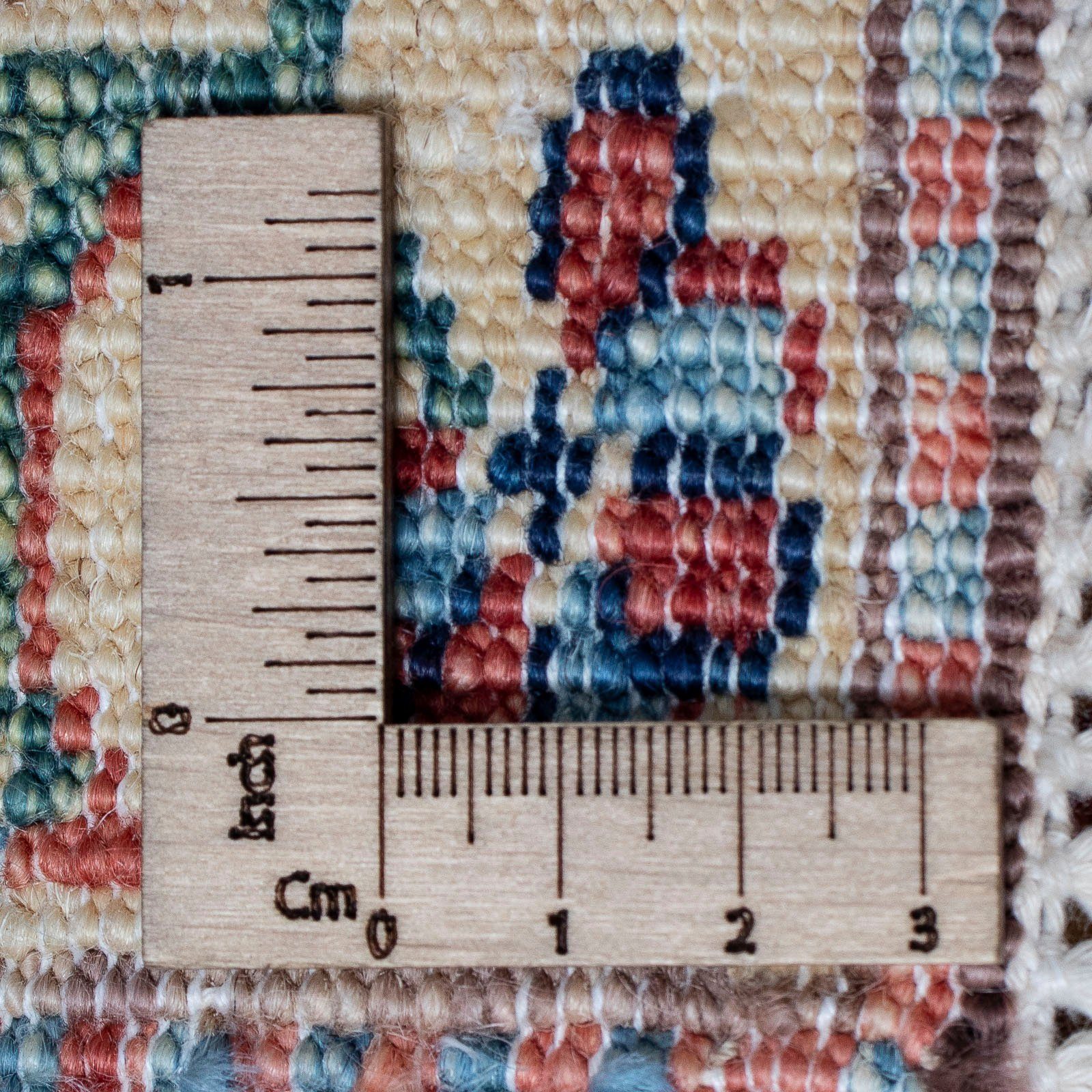 Wollteppich Bachtiari mm, mit cm, Zertifikat x 8 247 Felder 306 morgenland, rechteckig, Unikat Höhe