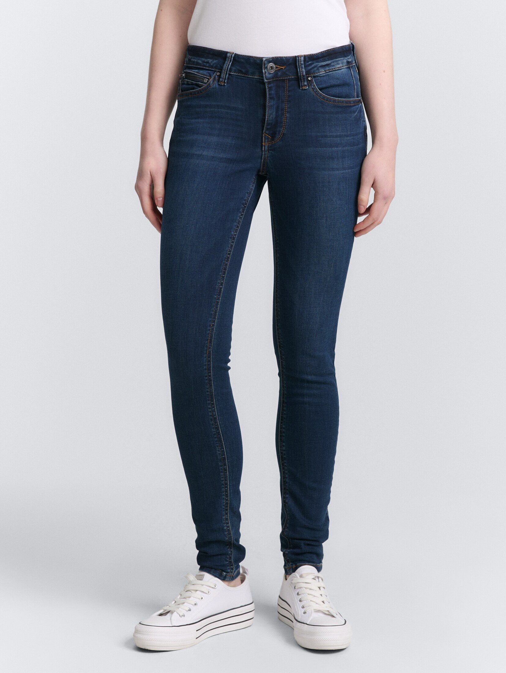 TOM TAILOR Denim Skinny-fit-Jeans Jeanshosen TTJONA EXTRA SKINNY Jeans günstig online kaufen