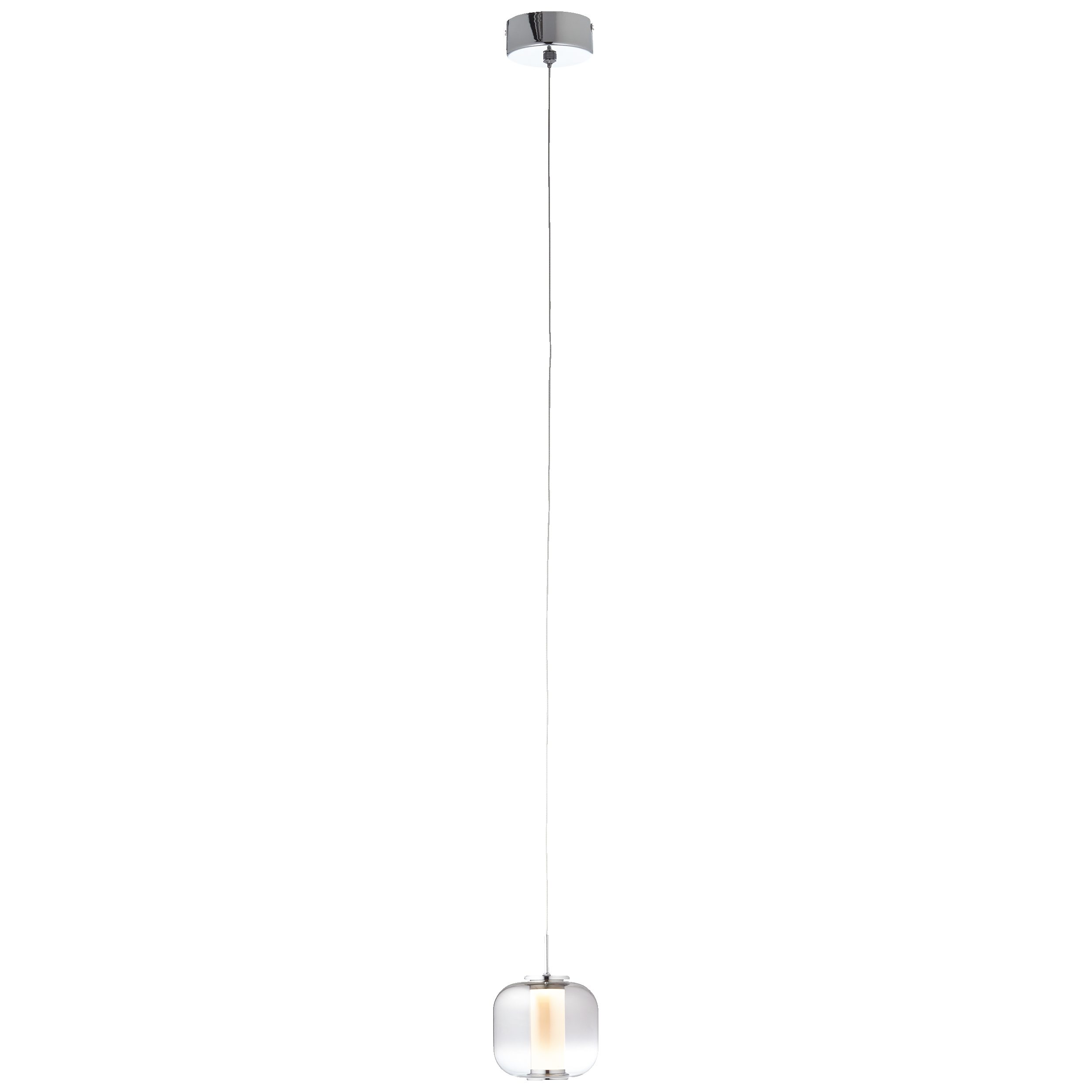 Lightbox Pendelleuchte, LED fest integriert, Warmweiß, günstig online kaufen
