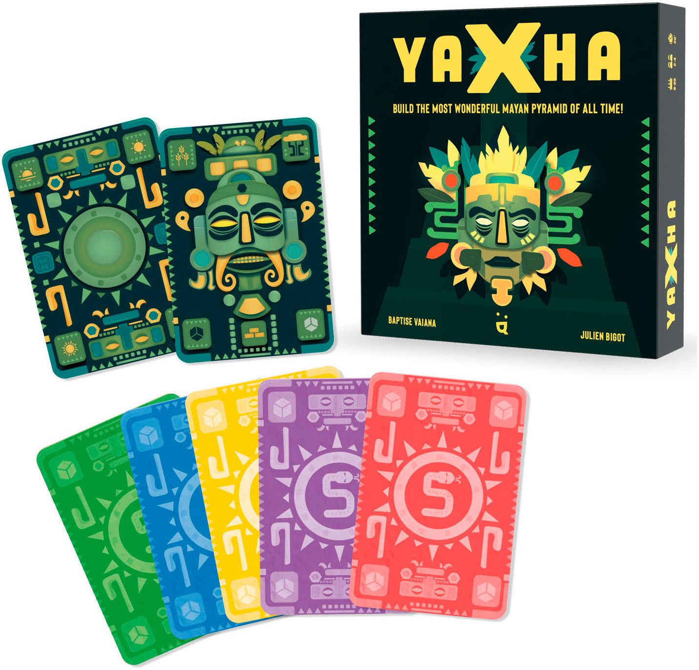 Helvetiq Spiel Yaxha, Familienspiel, Made in Europe
