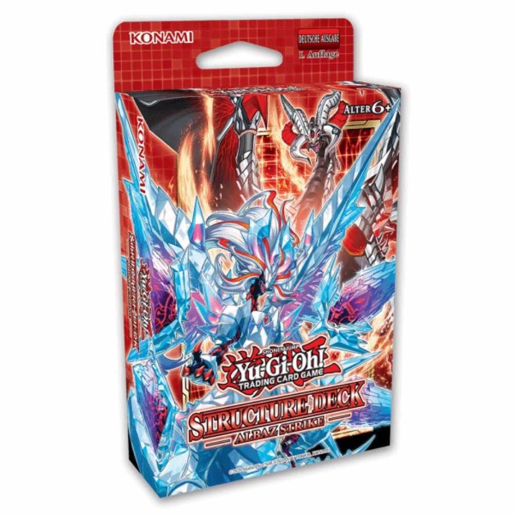 Konami Spiel Yu-Gi-Oh! Albaz Strike Structure Deck DE 1. Auflage