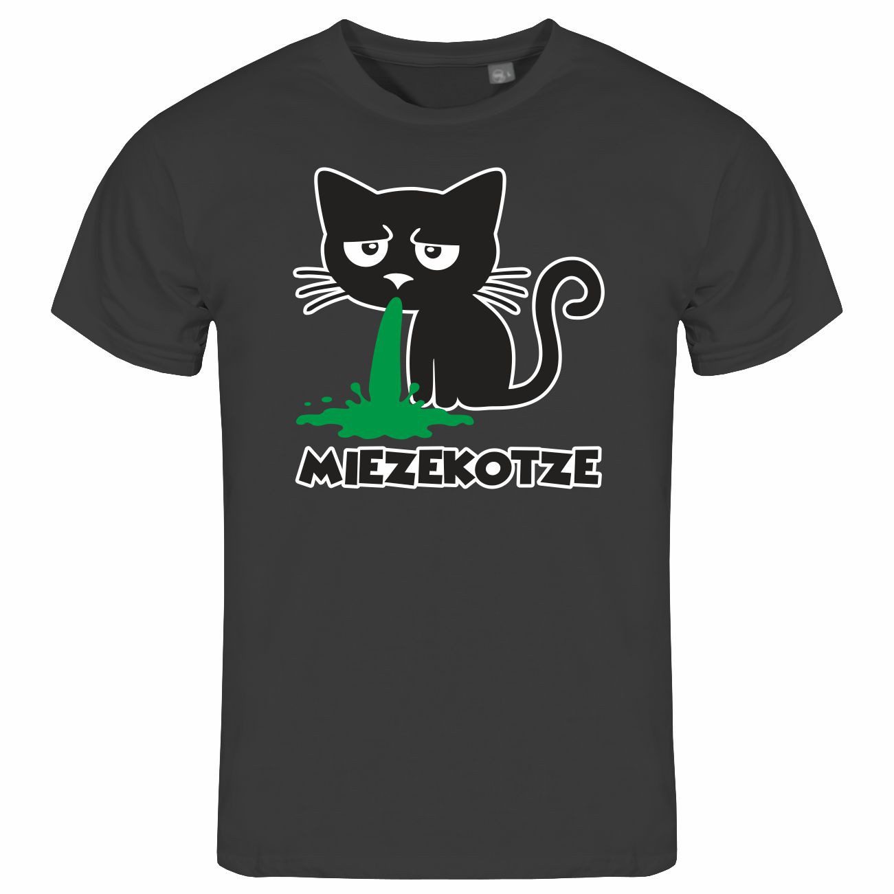 Print-Shirt Herren T-Shirt Miezekotze