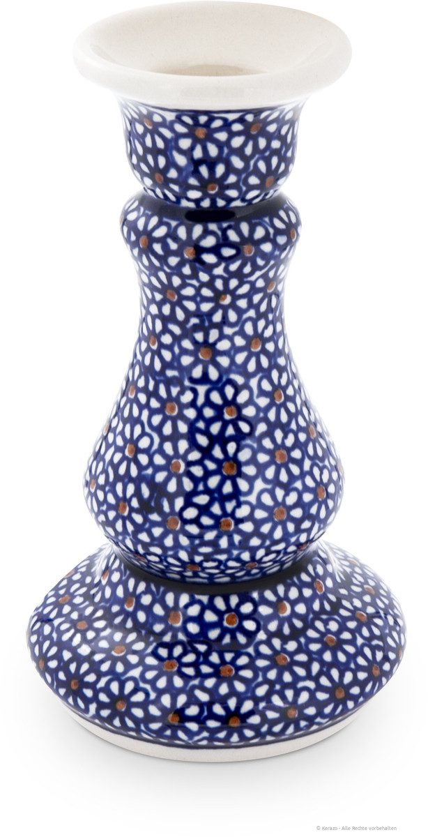 Bunzlauer Keramik Kerzenständer Bunzlauer Keramik Baluster Kerzenständer Ø10 cm,16,7 cm hoch, Dekor120