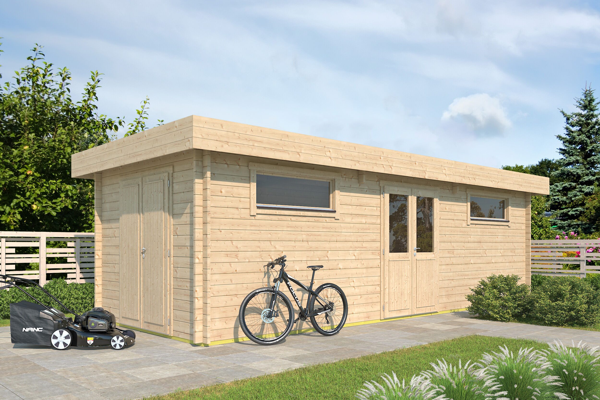 Fjordholz Gartenhaus Vaud 70