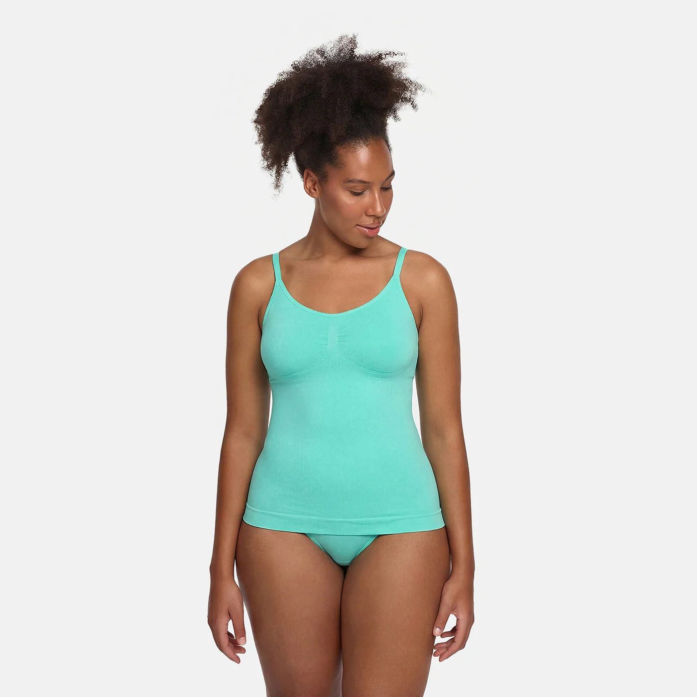 cfab (creamy fabrics) Shapingtop Shaping Cami-Mint-2XL (1-tlg)
