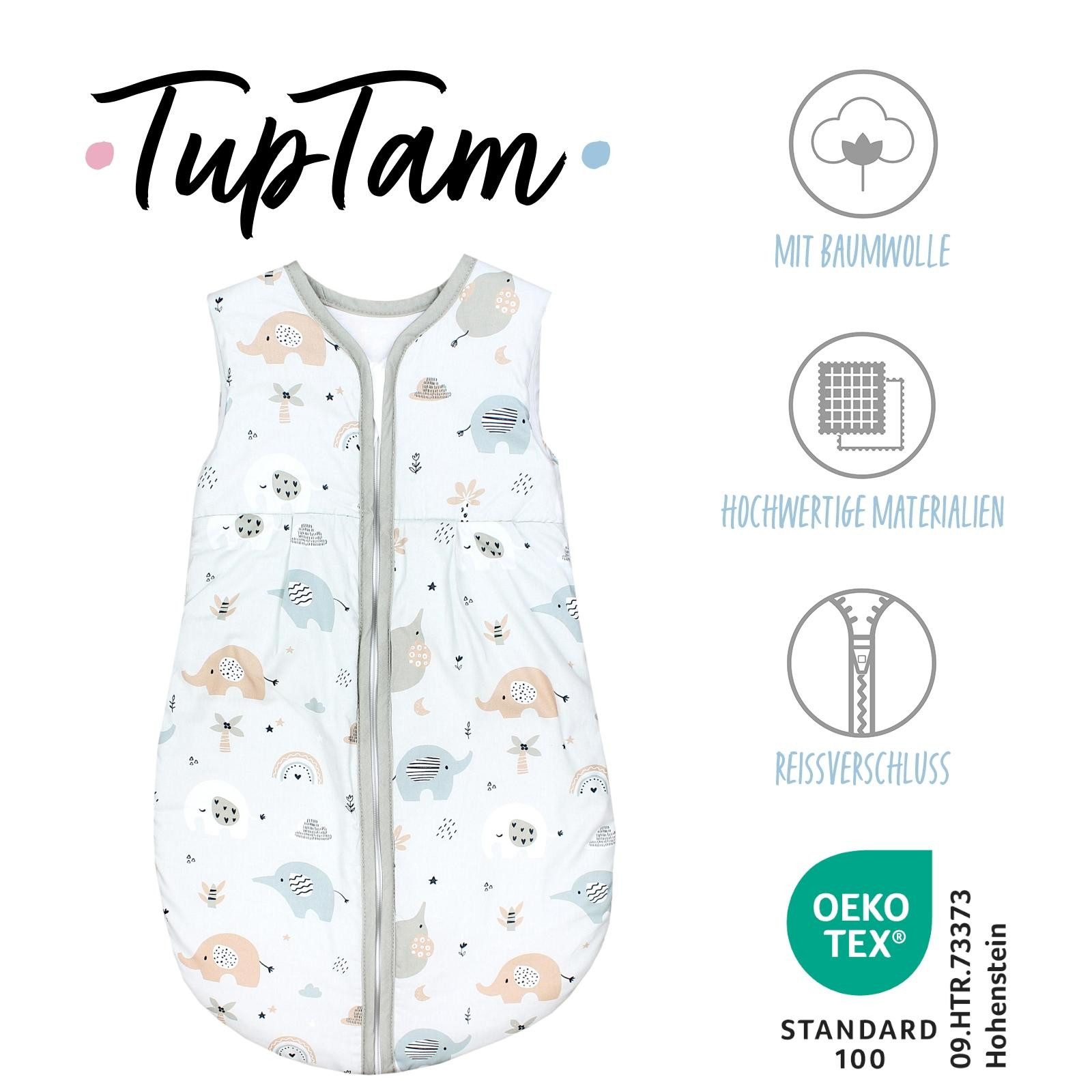 TupTam Babyschlafsack Babyschlafsack 2.5 TOG ärmellos wattiert günstig online kaufen