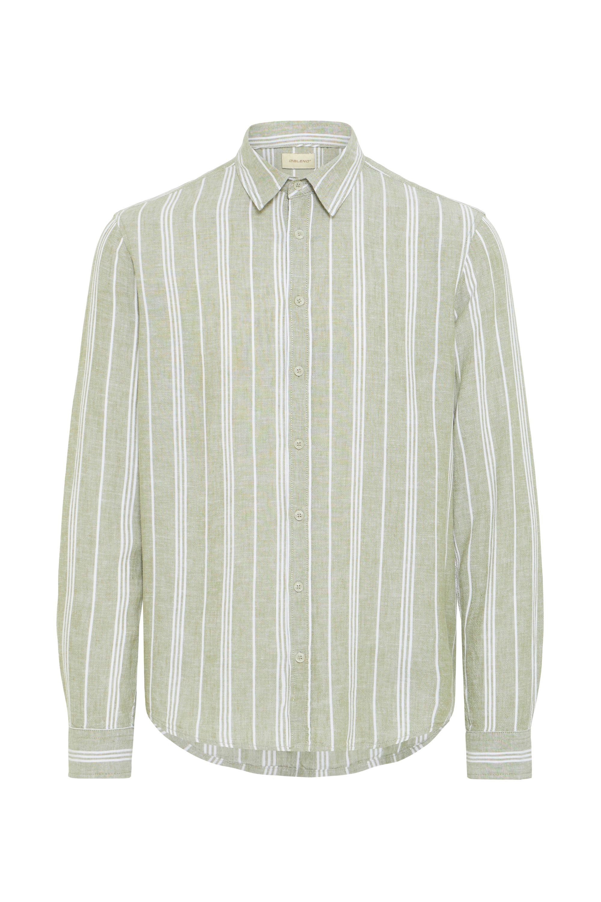 Blend Leinenhemd BHBobby Linen striped Gestreiftes Leinenhemd günstig online kaufen