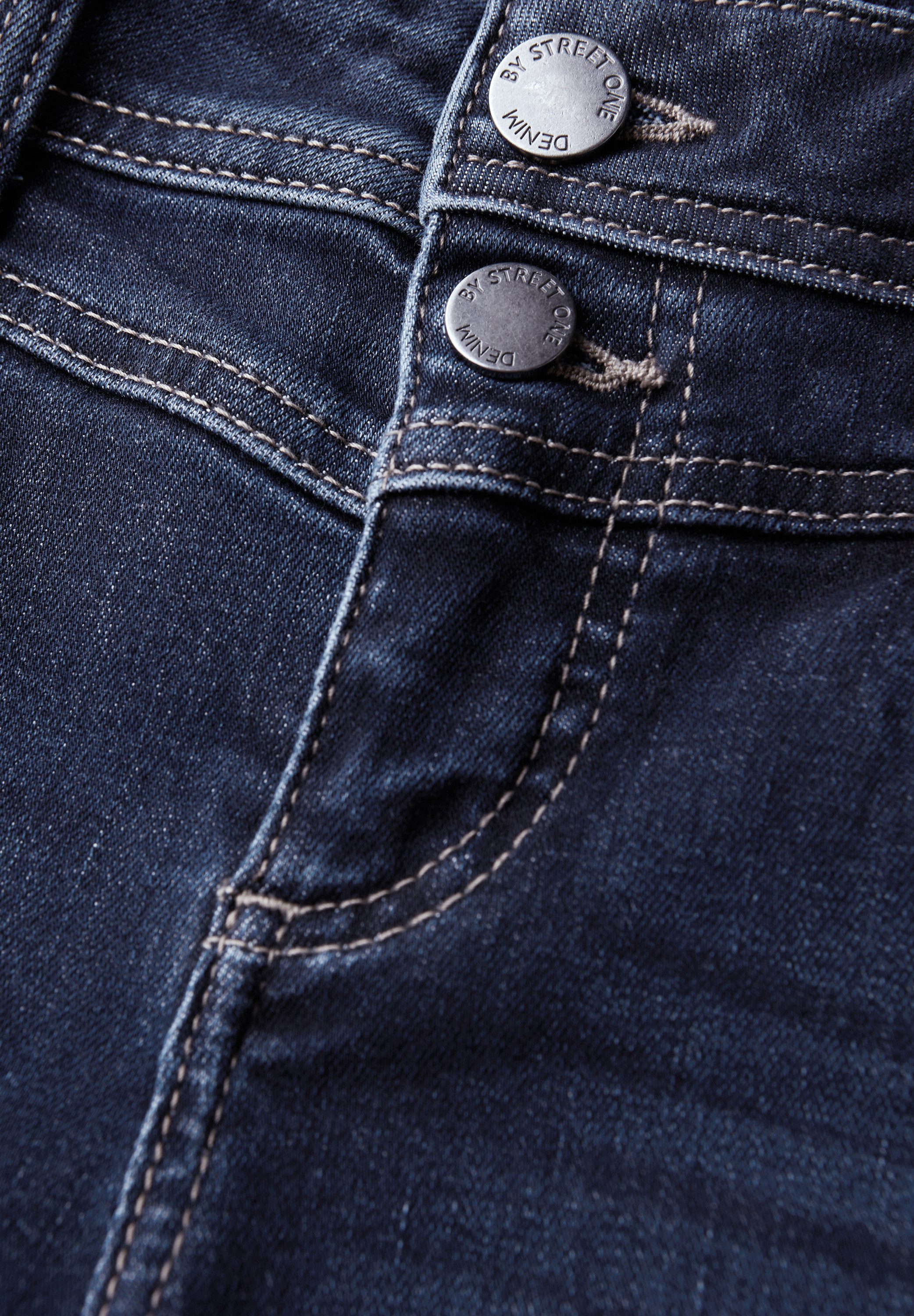 STREET ONE Slim-fit-Jeans Middle Waist – Bild 4 von 5