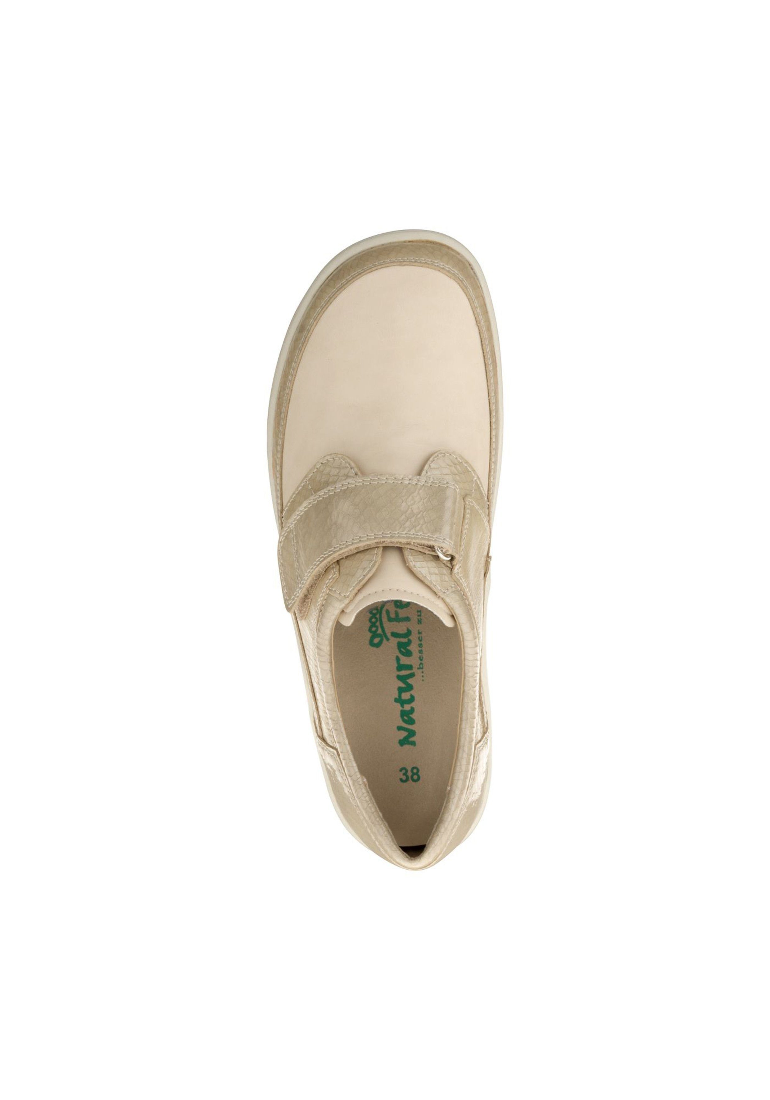 Klettschuh Leder beige Feet Natural Orb echtem aus Kletter