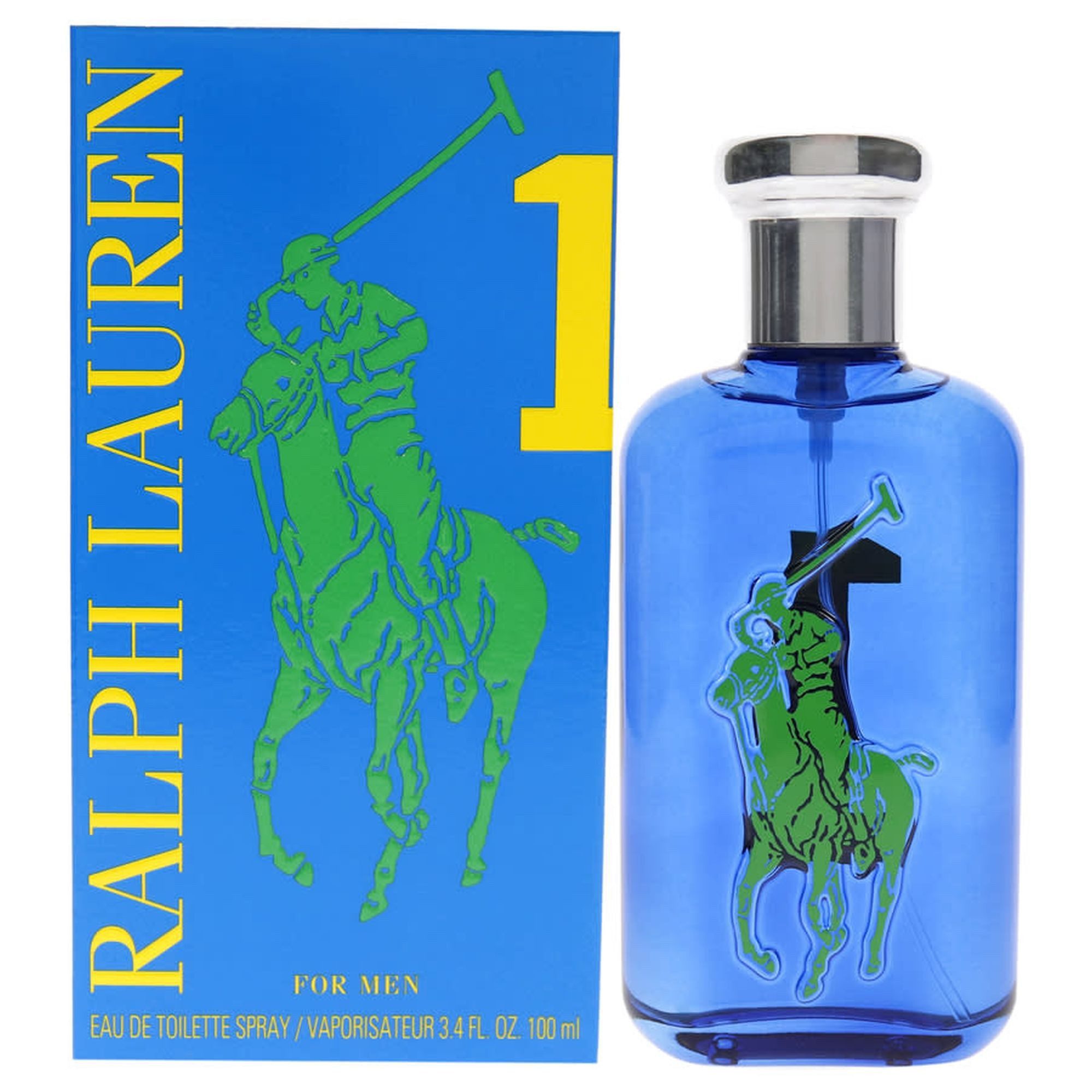 Ralph Lauren Eau de Toilette Big Pony 1 Blue For Men, Glasflakon, Parfüm EDT, Herrenduft