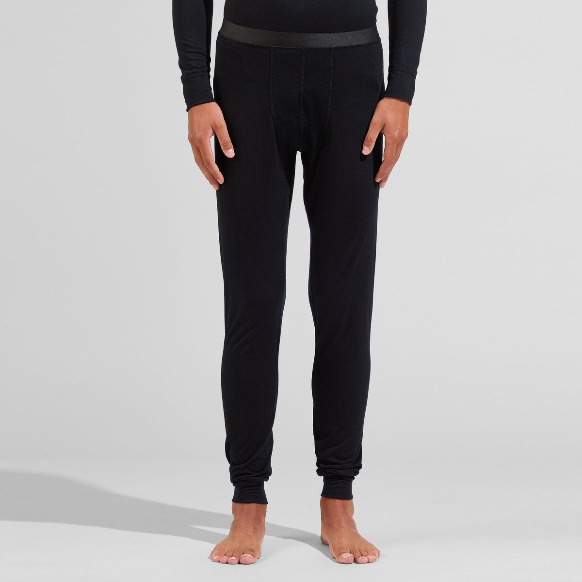 Odlo Funktionsunterhose BL BOTTOM long-MERINO 200 schnelltrocknend, atmungsaktiv, aus Wolle