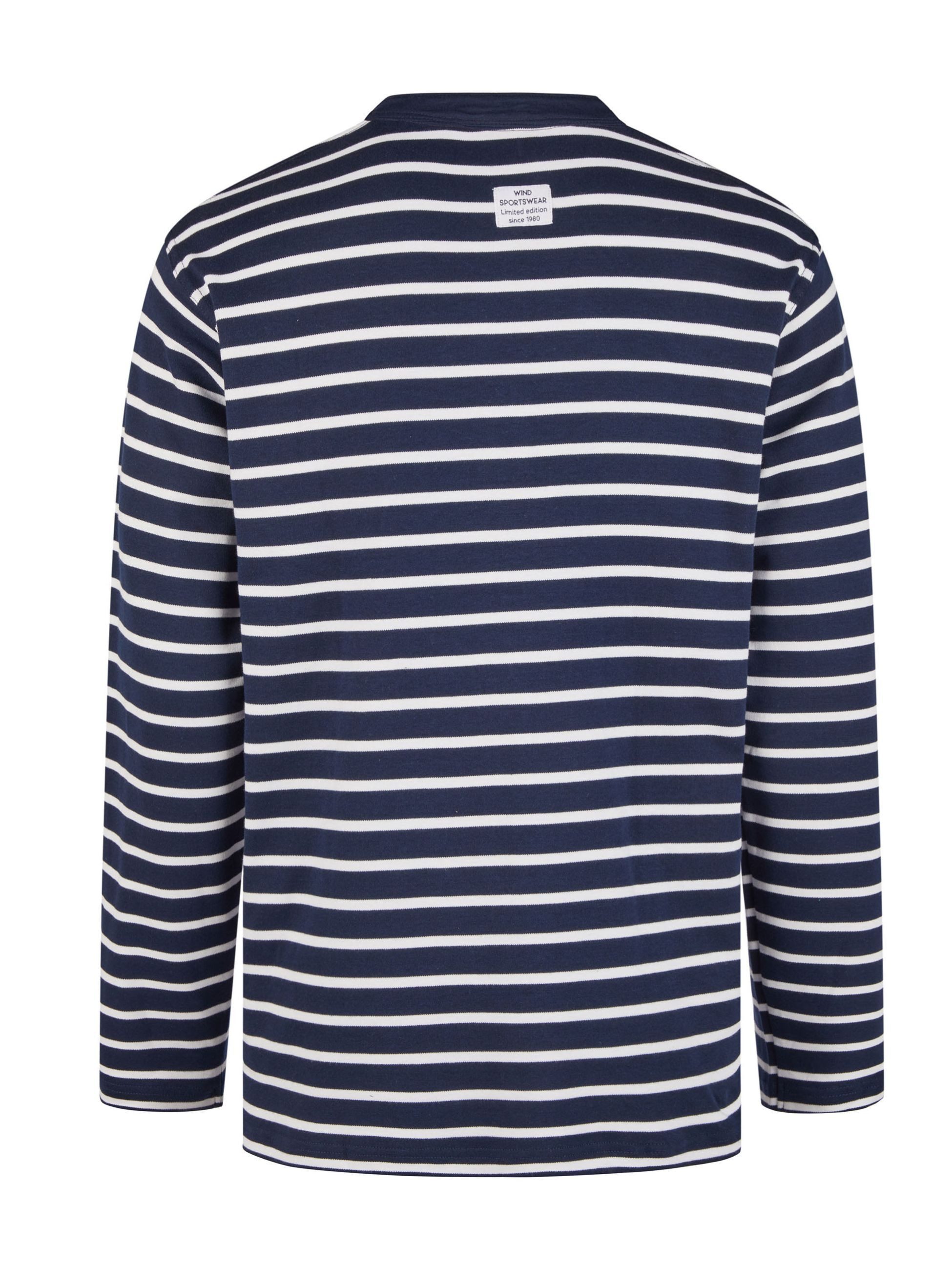 Wind sportswear Longsweatshirt Herren Polo Pique günstig online kaufen