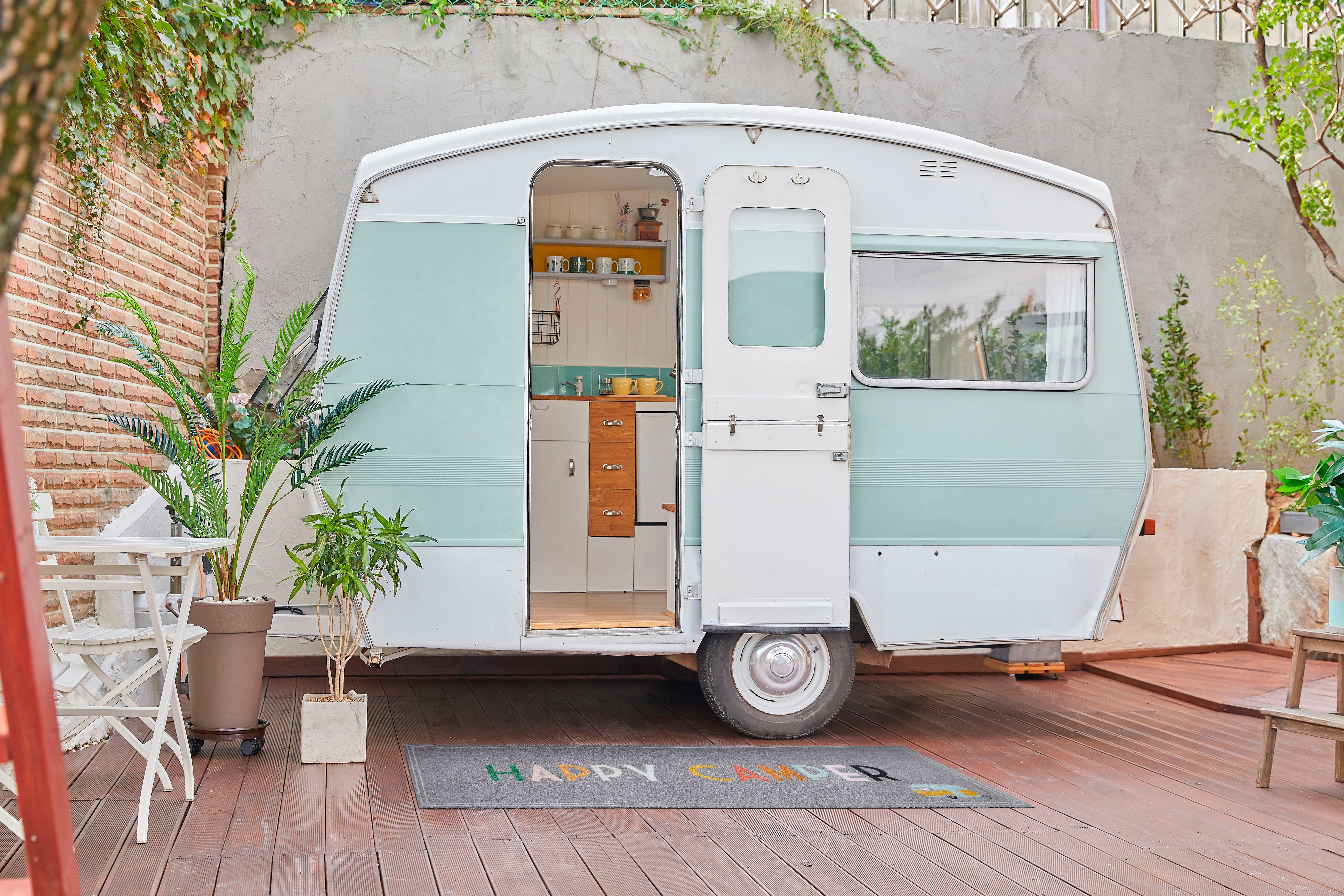 my home Läufer Camping, rechteckig, Höhe: günstig online kaufen