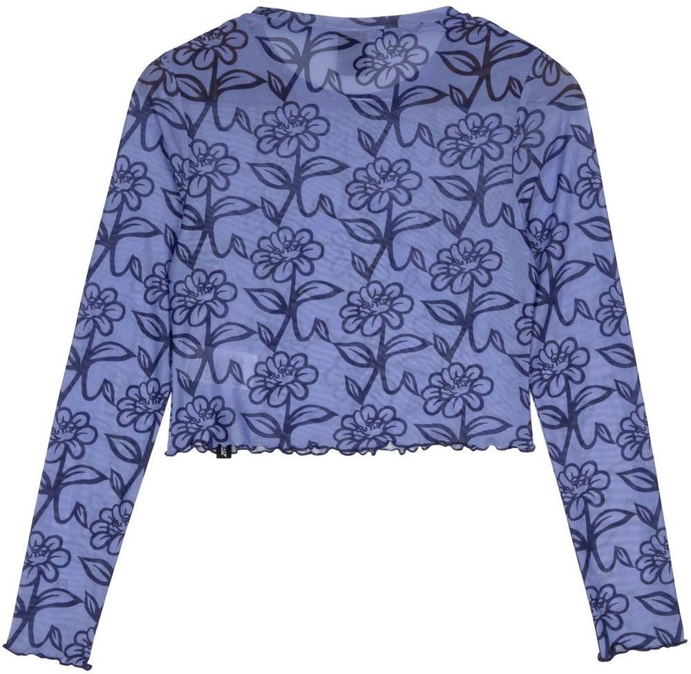 Santa Cruz Shirttop Delfino Flower Mesh Crop LS