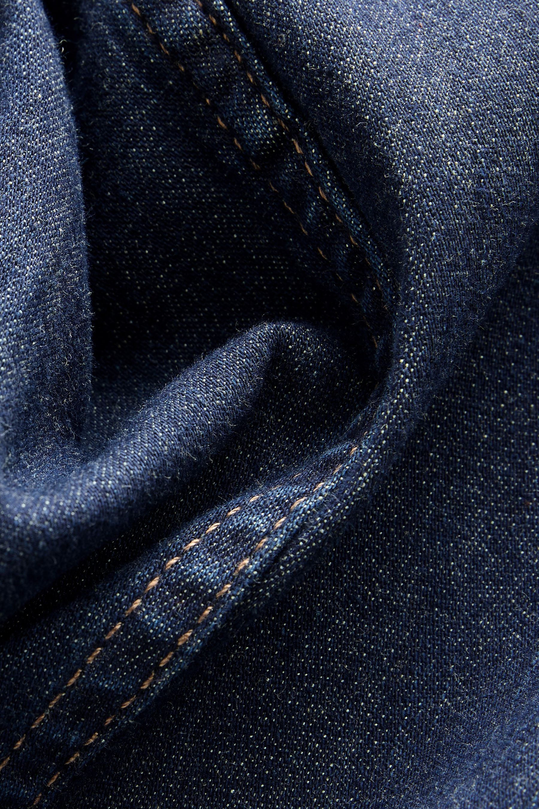 Next Jeansbluse Langärmeliges Denimhemd mit Haken- und Ösen (1-tlg) günstig online kaufen