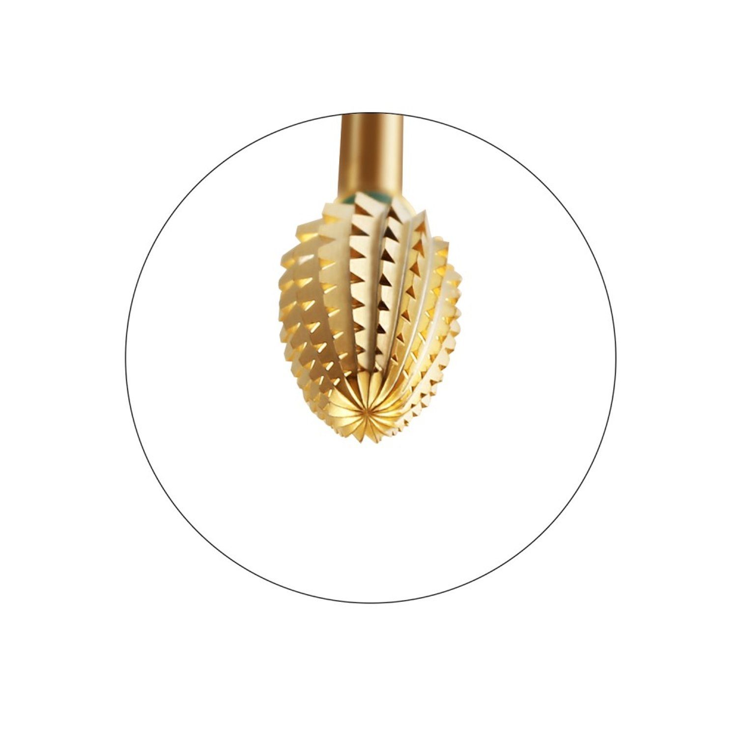 JCMaster Maniküre-Pediküre-Set, Premium Nagelfräser Hartmetall Bit 2.35mm