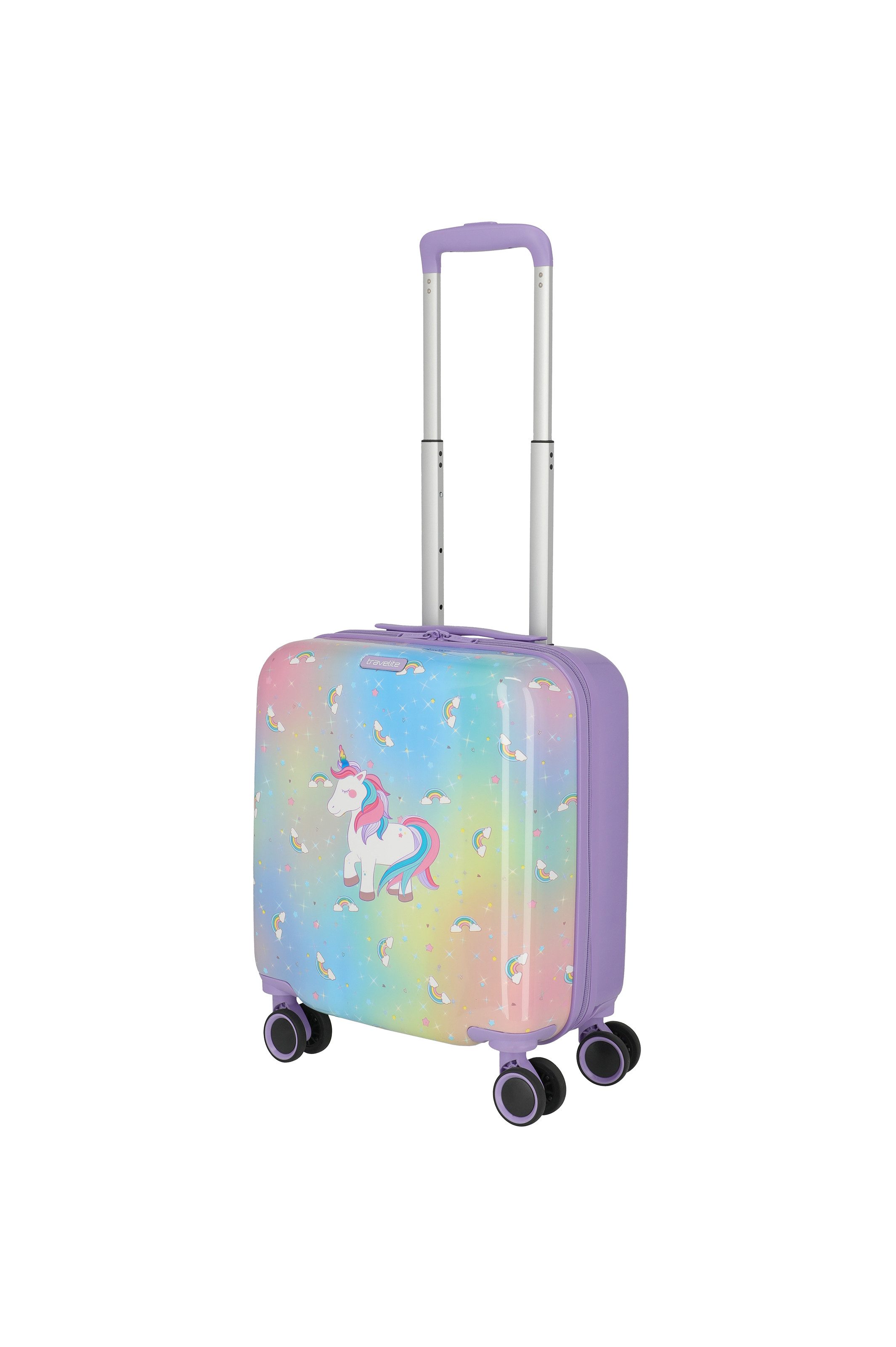 travelite Kinderkoffer MINIMOVER Hartschale, 4 Rollen, mit 4 Doppelrollen und robuster Hartschale – leicht und kindgerecht