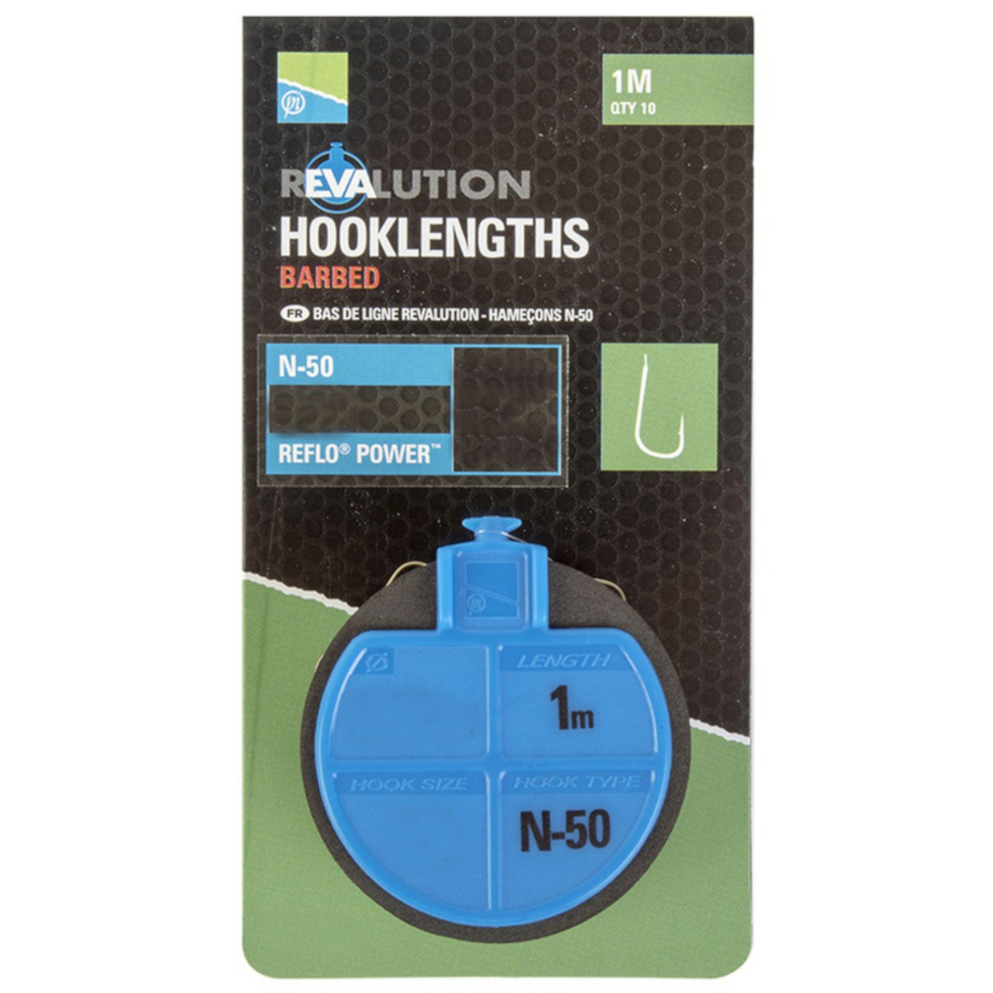 Preston Innovations Stipphaken Revalution Hooklengths - N50 Size 10
