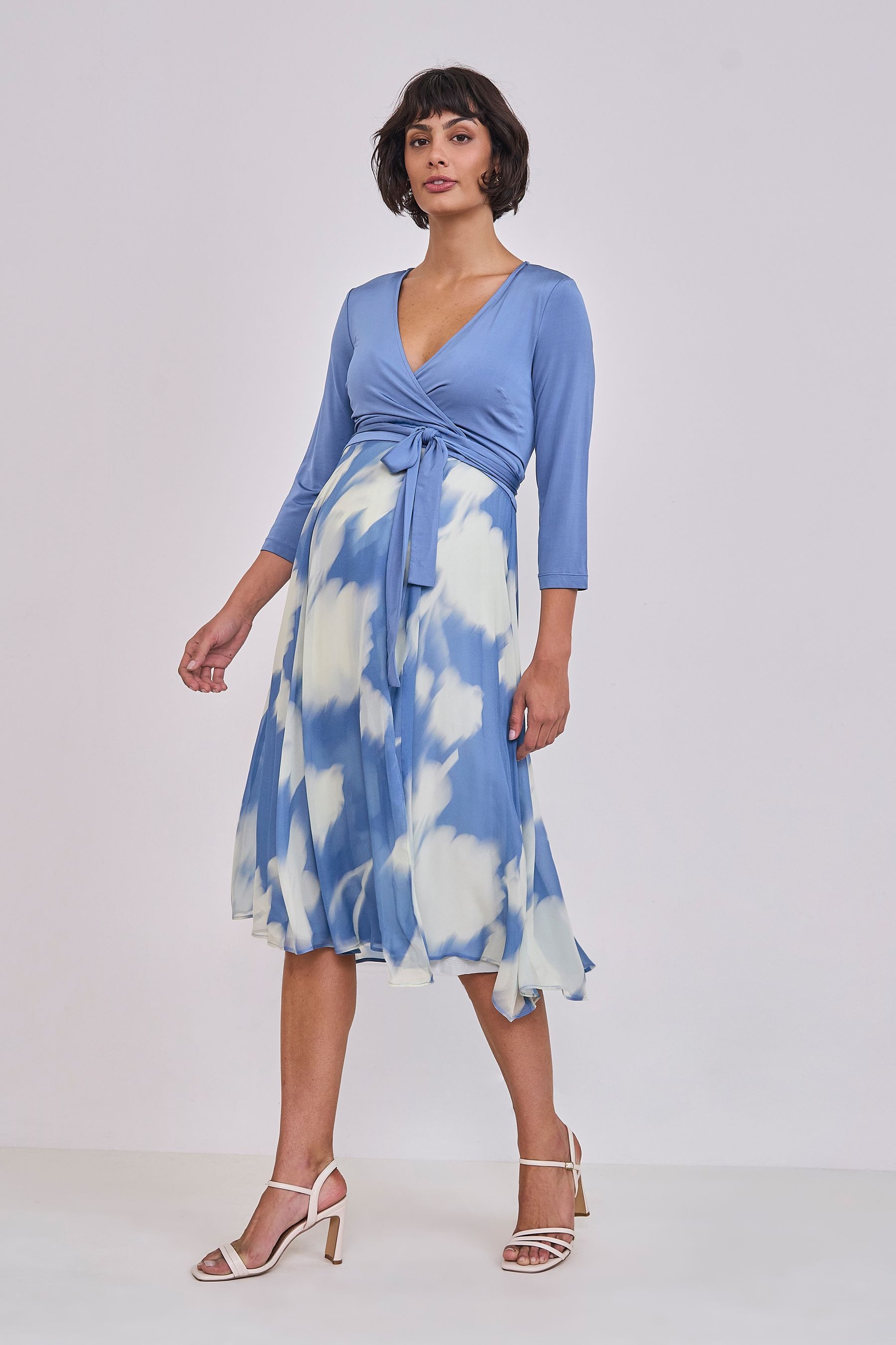 Seraphine Wickelkleid Seraphine Premium Still-Wickelkleid, Umstandsmode (1-tlg)