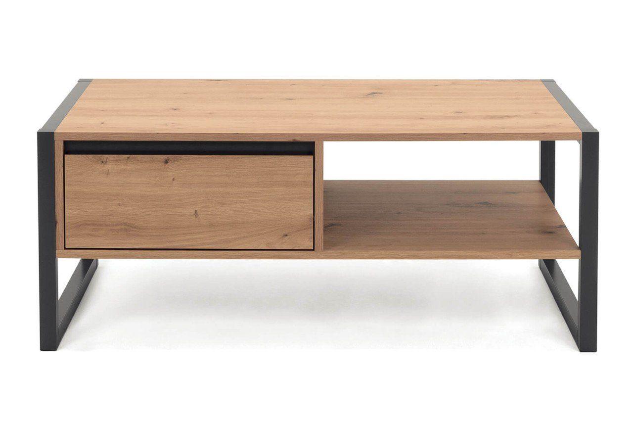 Finori Couchtisch Denver 100 cm Dekor Artisan Oak / anthrazit Sofatisch Wohnzimmer
