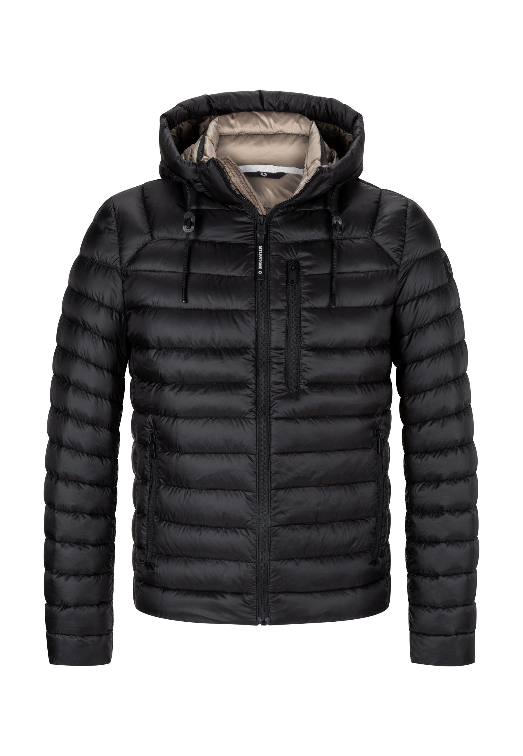 Herren Kapuzen-Steppjacke - Isolierte Oberbekleidung mit Reißverschluss main image 0