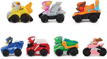 Spin Master Spielzeug-Auto Paw Patrol - Movie II - Pup Squad Racers Geschenkset mit Liberty, (Set, 7-tlg), 7 Fahrzeuge
