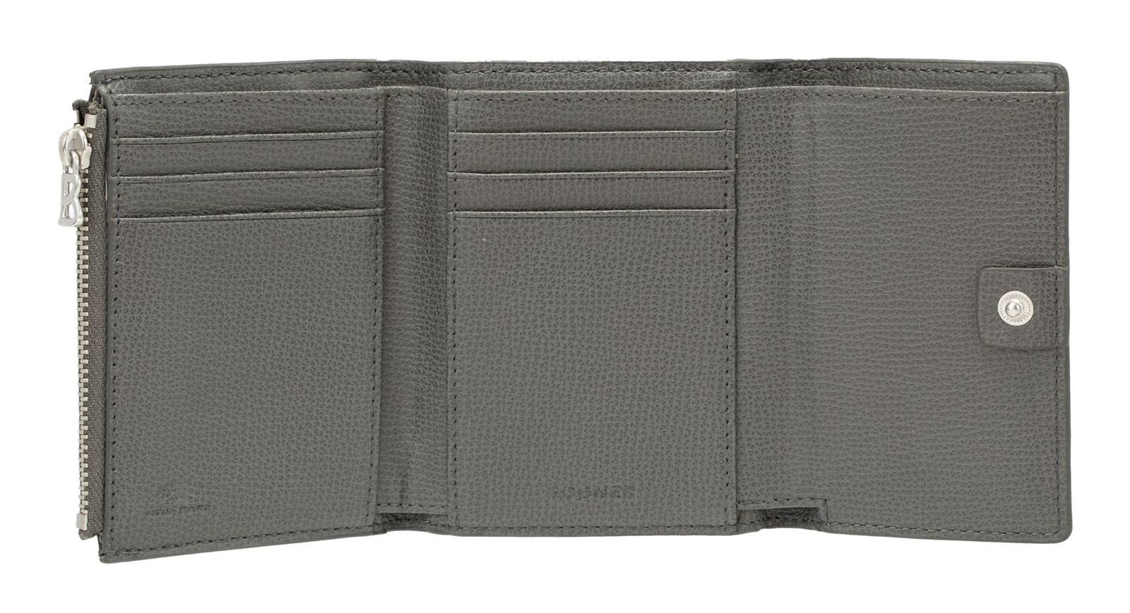 BOGNER Geldbörse Dela Purse, aus echtem Rindsleder mit RFID-Blocker Schutz